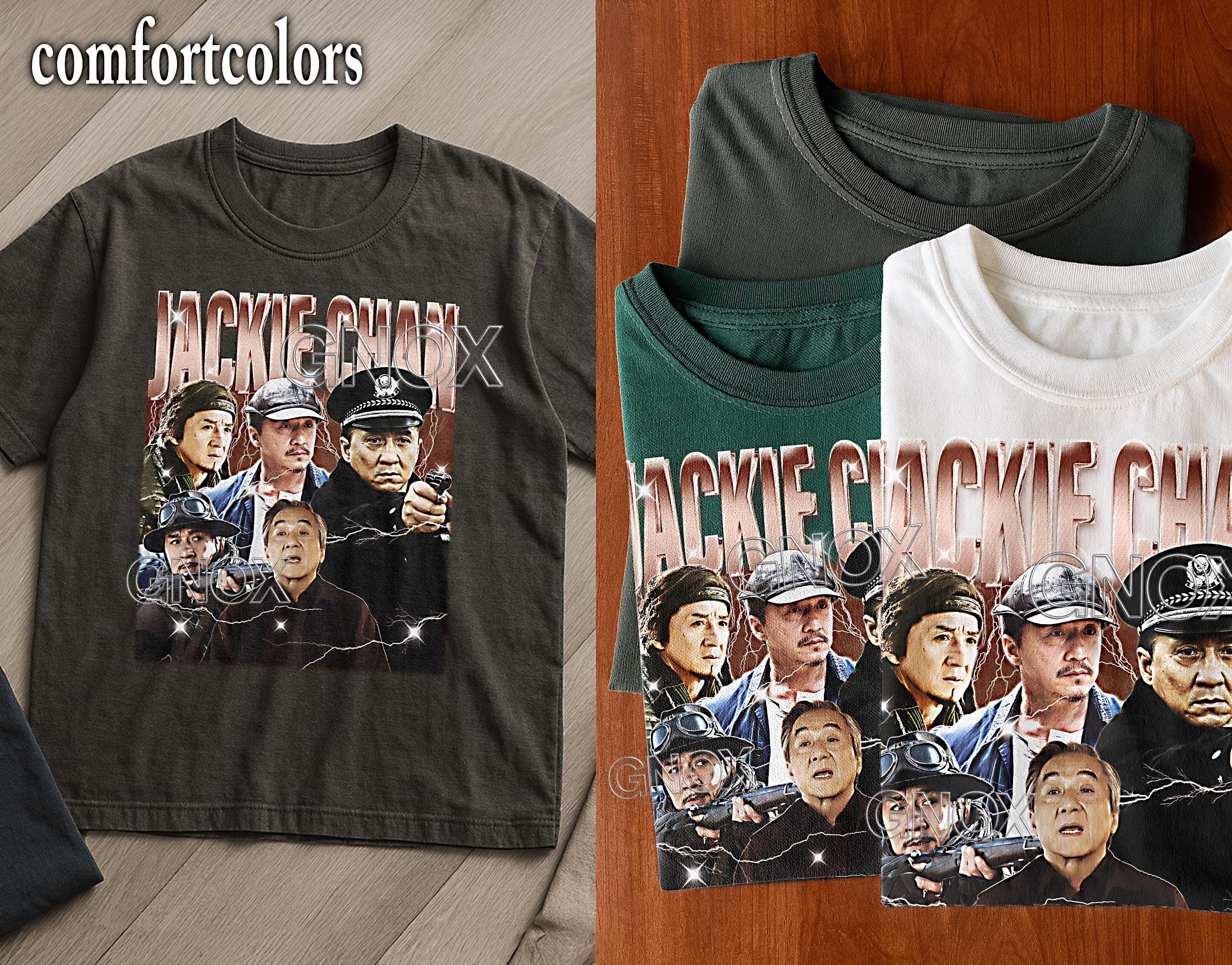 JACKIE CHAN Retro Shirt, Jackie Chan Tshirt, Jackie Chan Tees, Jackie Chan Retro 90s Sweater, Actor Jackie Chan Merch Gift #saf - image 5