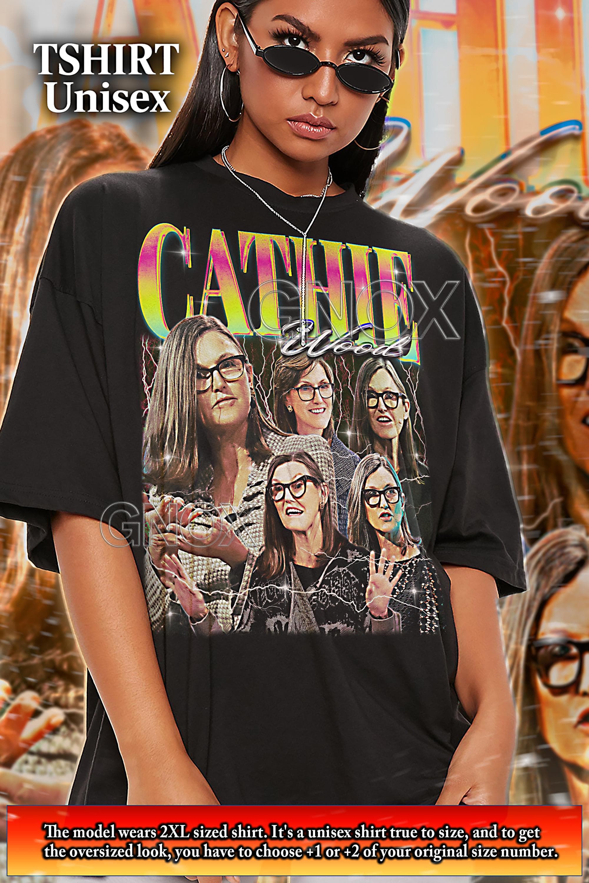 CATHIE WOOD Shirt, Cathie Wood Bootleg Tshirt, Cathie Wood Retro Tees, Cathie Wood Retro 90s Sweater, Cathie Wood Merch Gift #saf