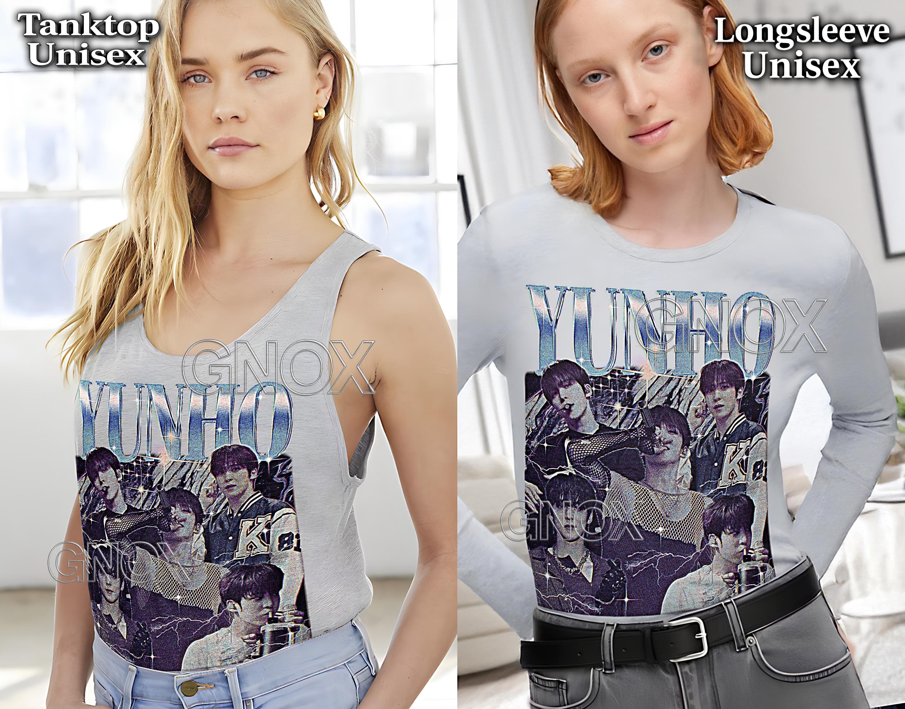 YUNHO Shirt, Yunho Idol Tshirt, Yunho Kpop Idol Tee, Yunho Retro 90s Sweater, Yunho Merch Gift, Yunho Ateez Shirt, Yunho Ateez Merch #saf - image 5