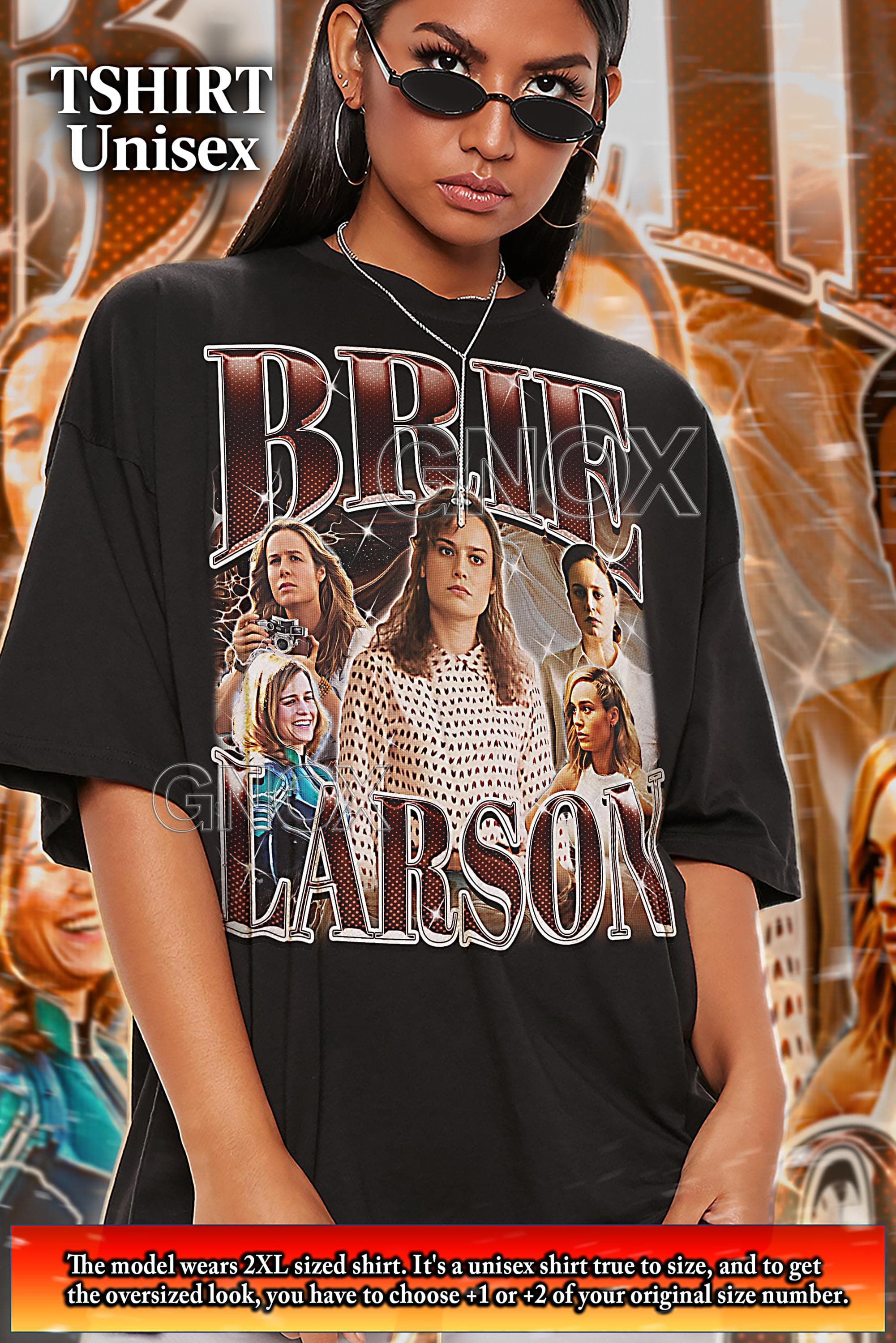 BRIE LARSON Shirt, Brie Larson Vintage Tshirt, Brie Larson Bootleg Tee, Brie Larson Retro 90s Sweater, Brie Larson Merch  #saf