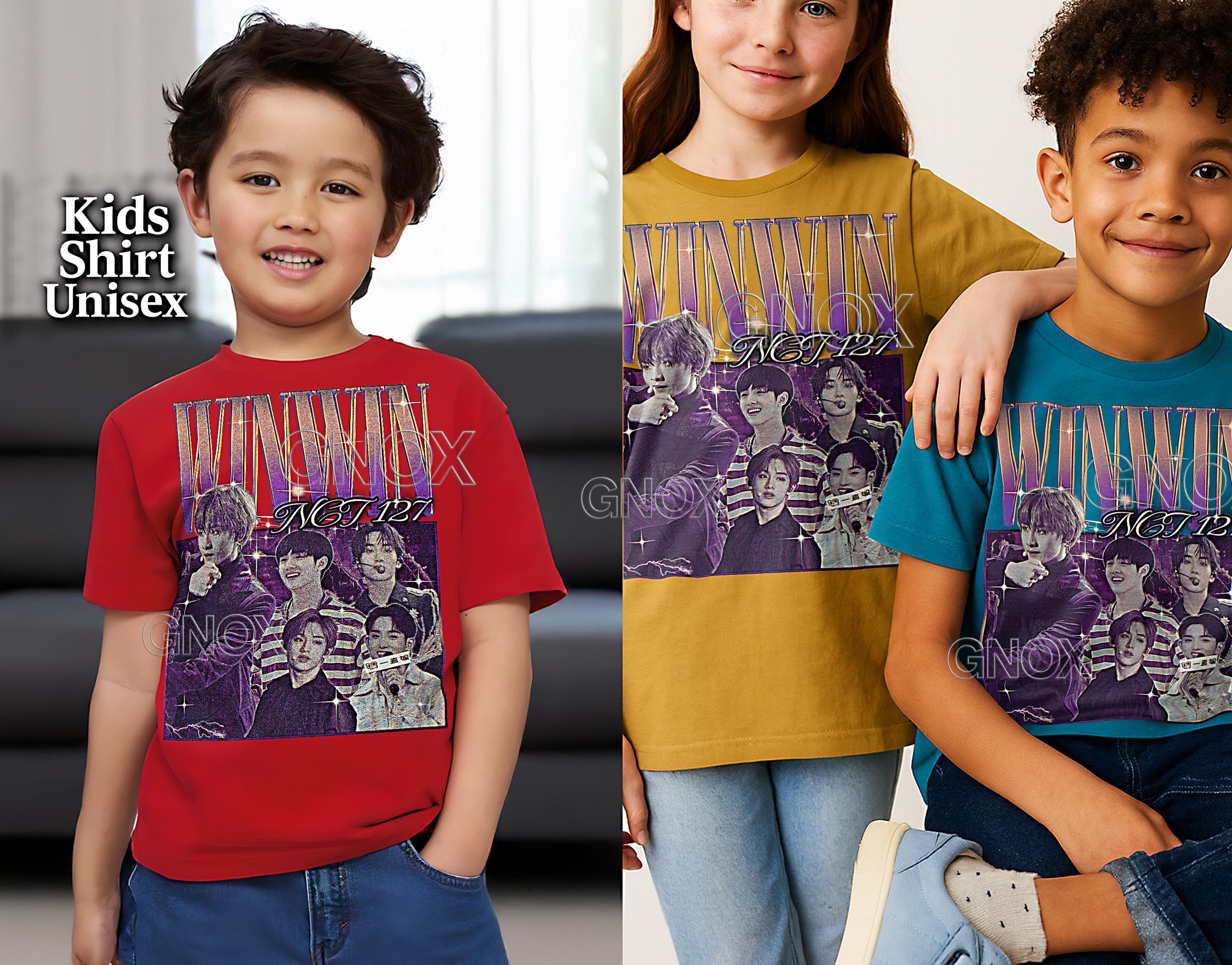 WINWIN Vintage Shirt, Winwin Kpop Tshirt, Winwin Idol Tees, Winwin NCT Retro 90s Sweater, Winwin Merch Gift #saf - image 5