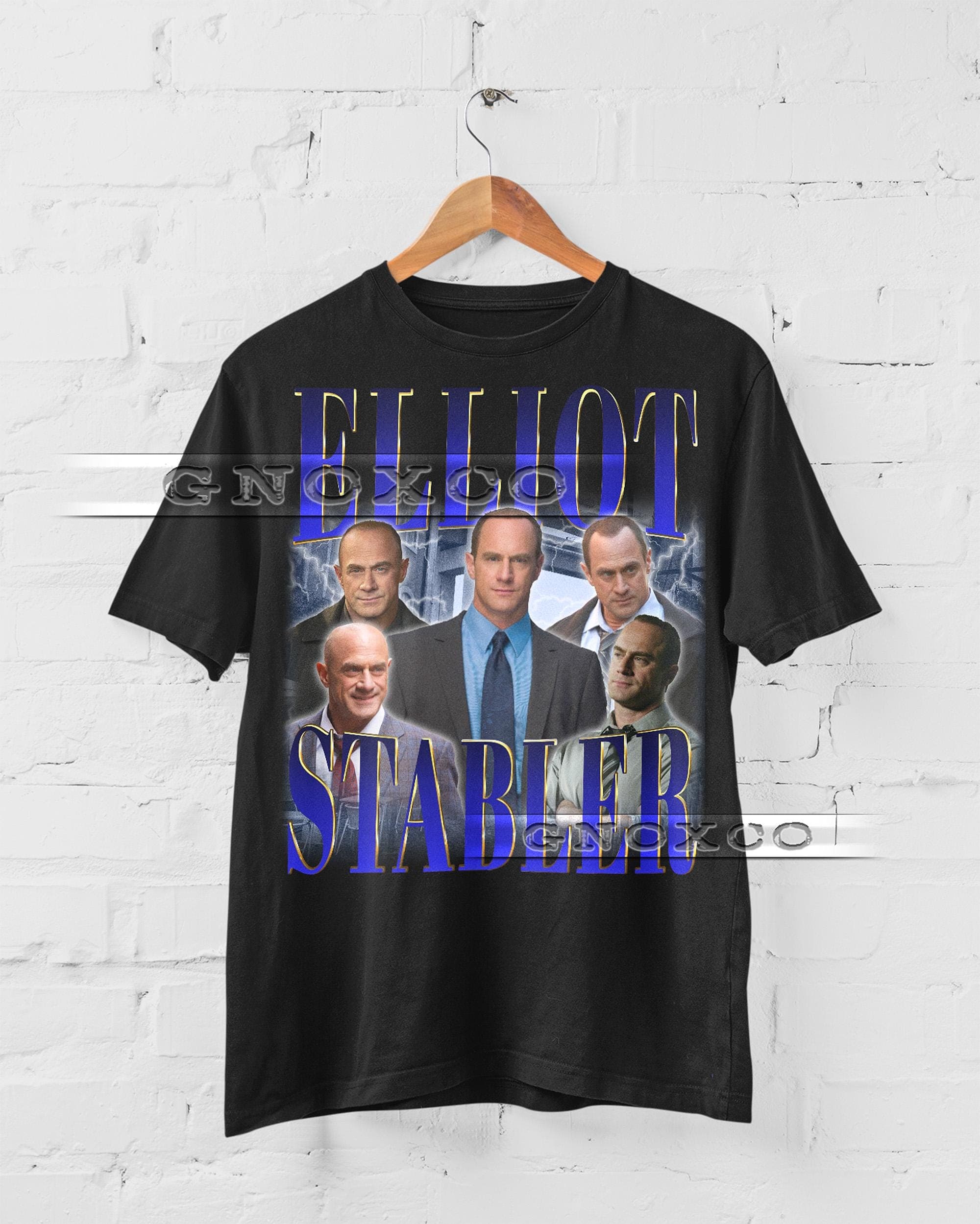 ELLIOT STABLER Vintage Shirt, Elliot Stabler Homage Tshirt, Elliot Stabler Tees, Elliot Stabler Retro 90s Sweater, Elliot Stabler Merch #tpc - image 3