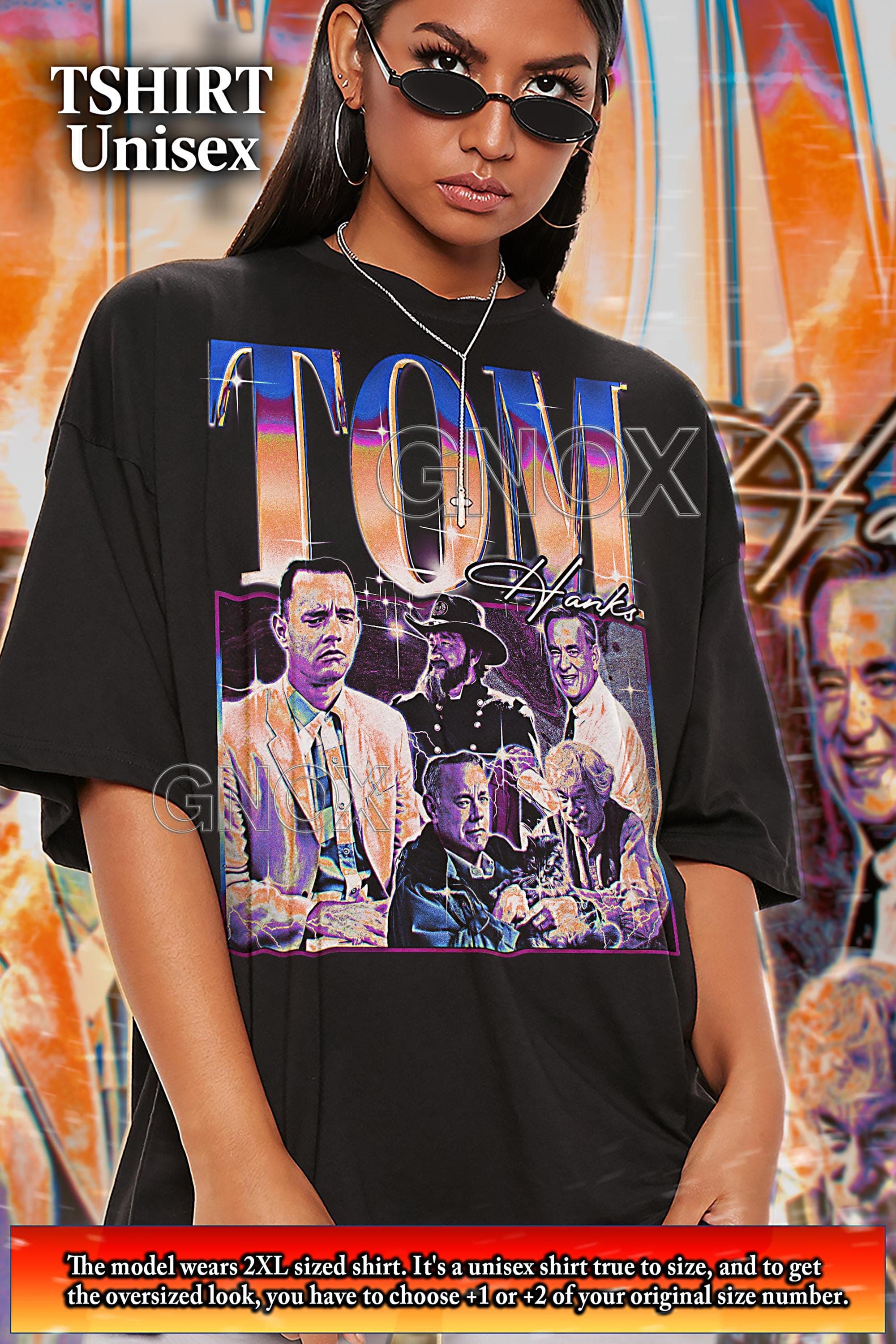 TOM HANKS Shirt, Tom Hanks Tshirt, Tom Hanks Fan Tees, Tom Hanks Retro 90s Sweater, Tom Hanks Merch Gift #saf