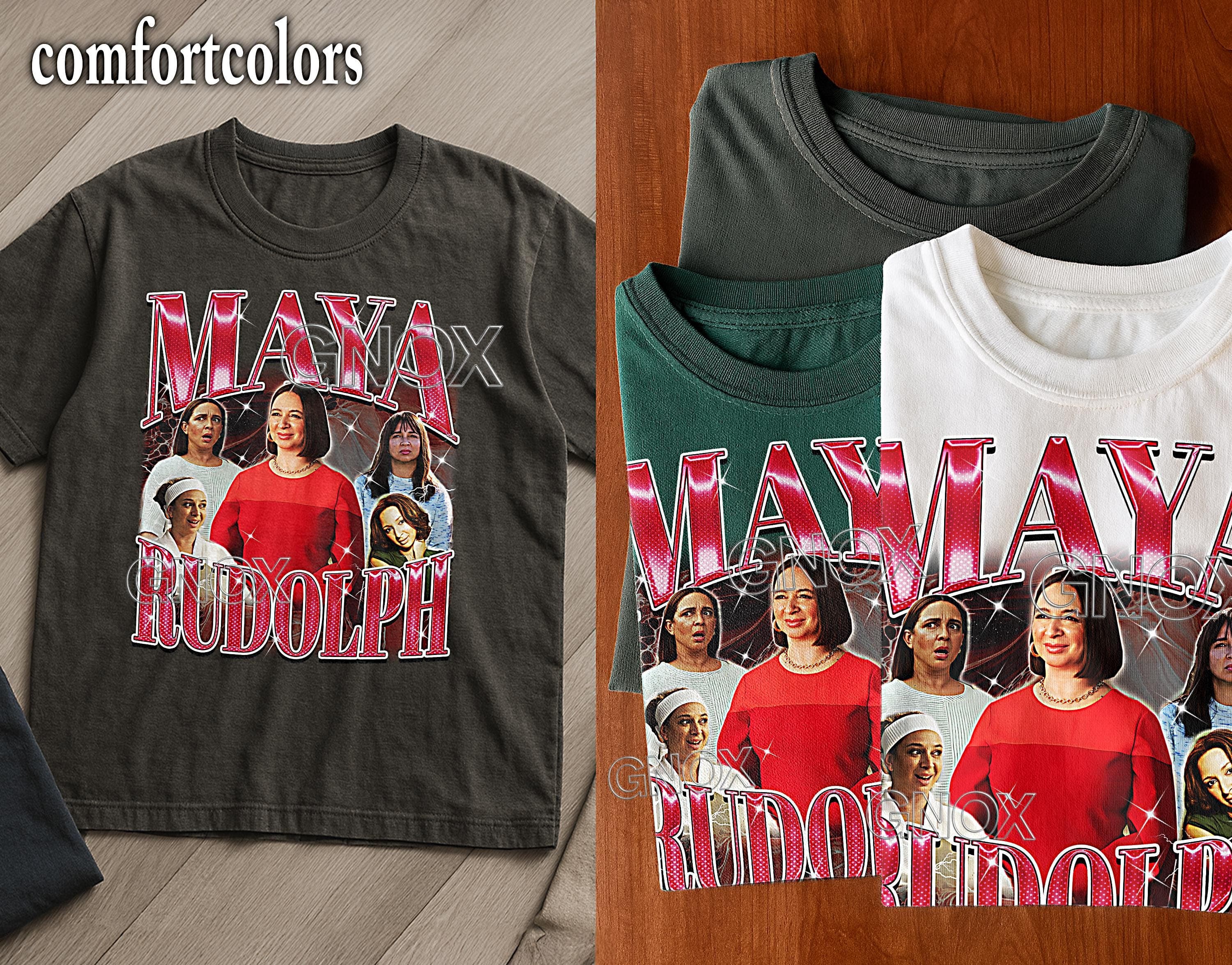 MAYA RUDOLPH Shirt, Maya Rudolph Tshirt, Maya Rudolph Meme Tees, Maya Rudolph Retro 90s Sweater, Maya Rudolph Merch Gift #saf - image 5