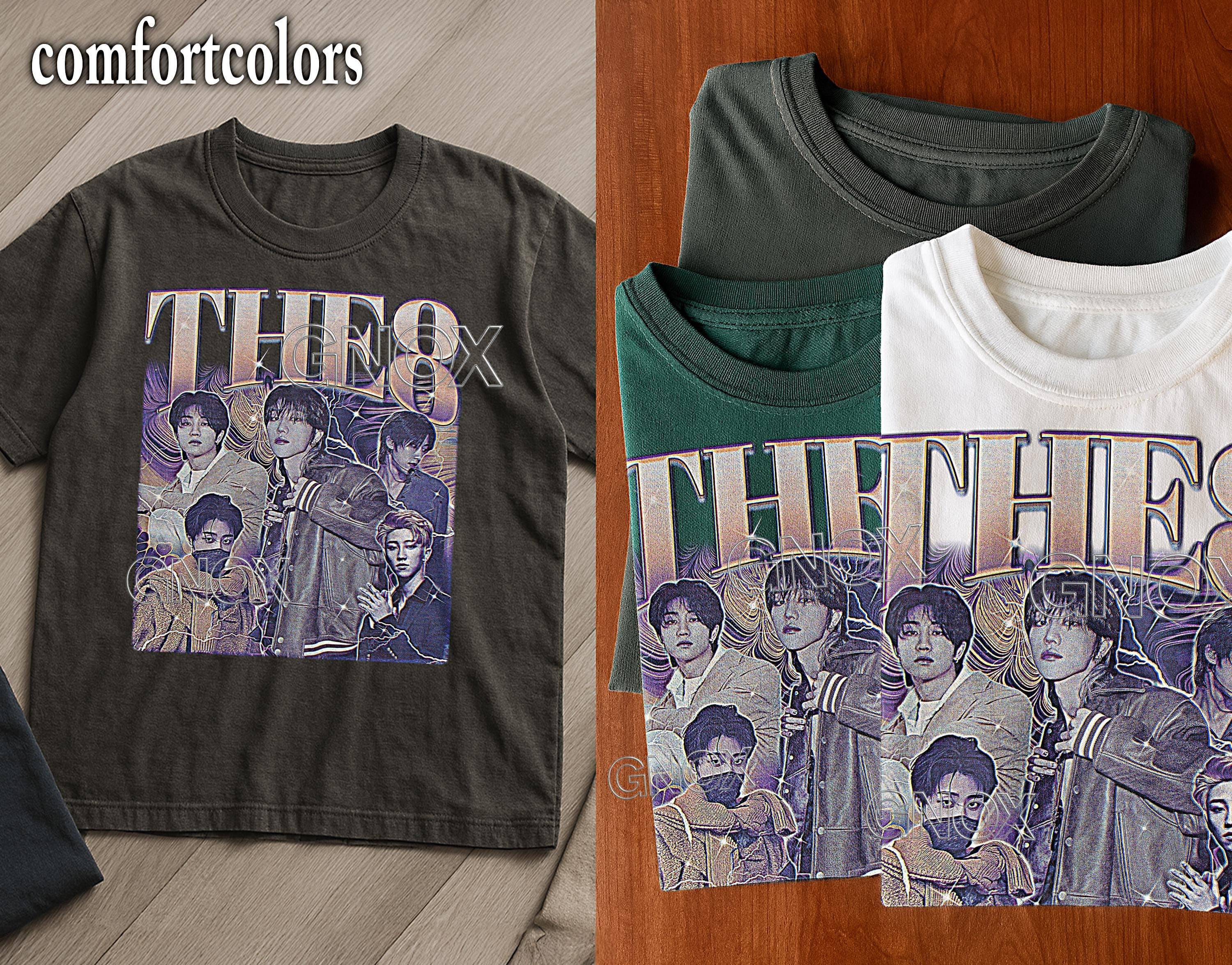 THE8 Kpop Idol Shirt, The8 Retro Tshirt, The8 Fan Tees, The8 Retro 90s Sweater, The8 Merch Gift, Kpop Gift, Kpop Merch Shirt #saf - image 3