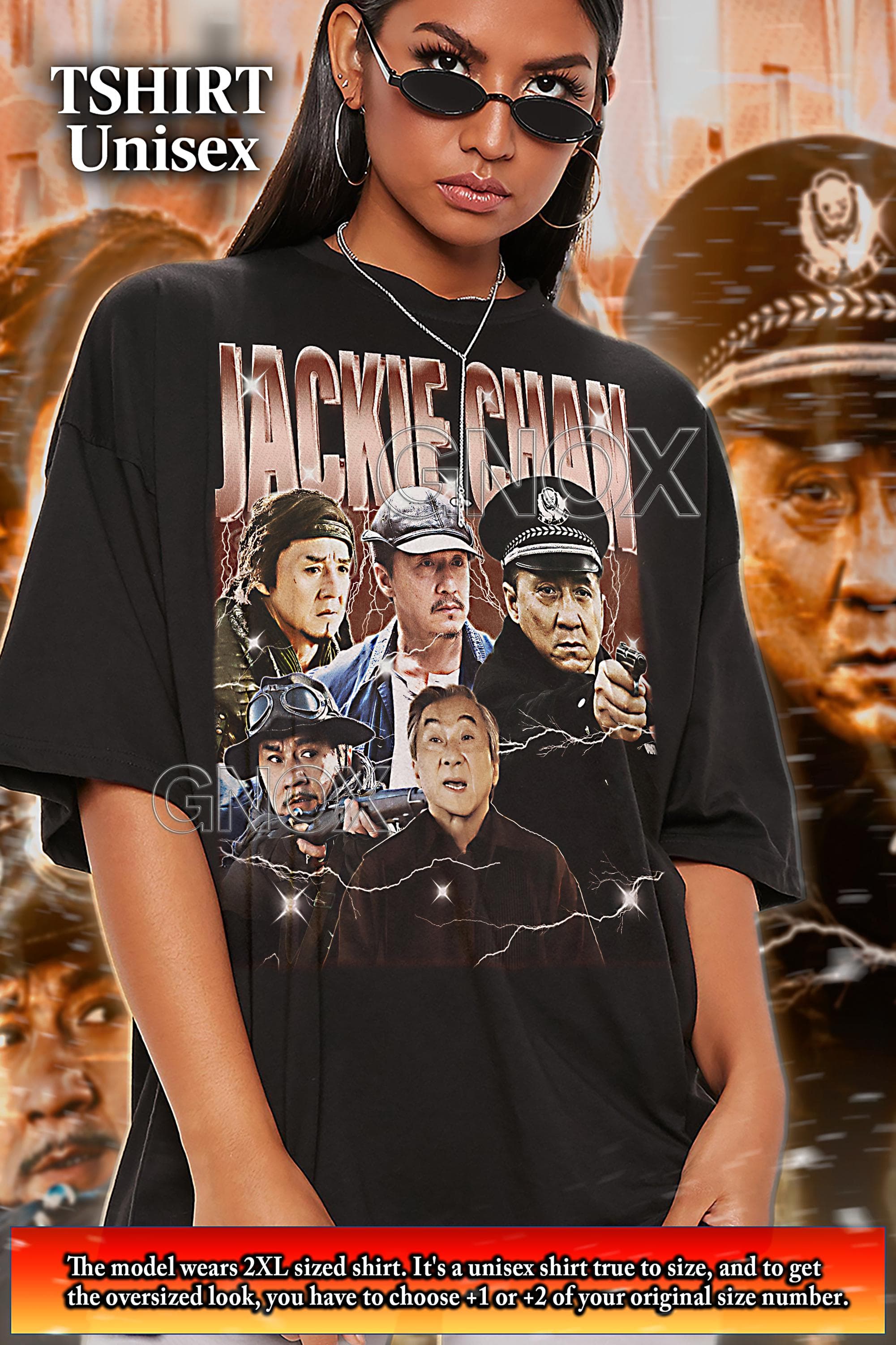 JACKIE CHAN Retro Shirt, Jackie Chan Tshirt, Jackie Chan Tees, Jackie Chan Retro 90s Sweater, Actor Jackie Chan Merch Gift #saf