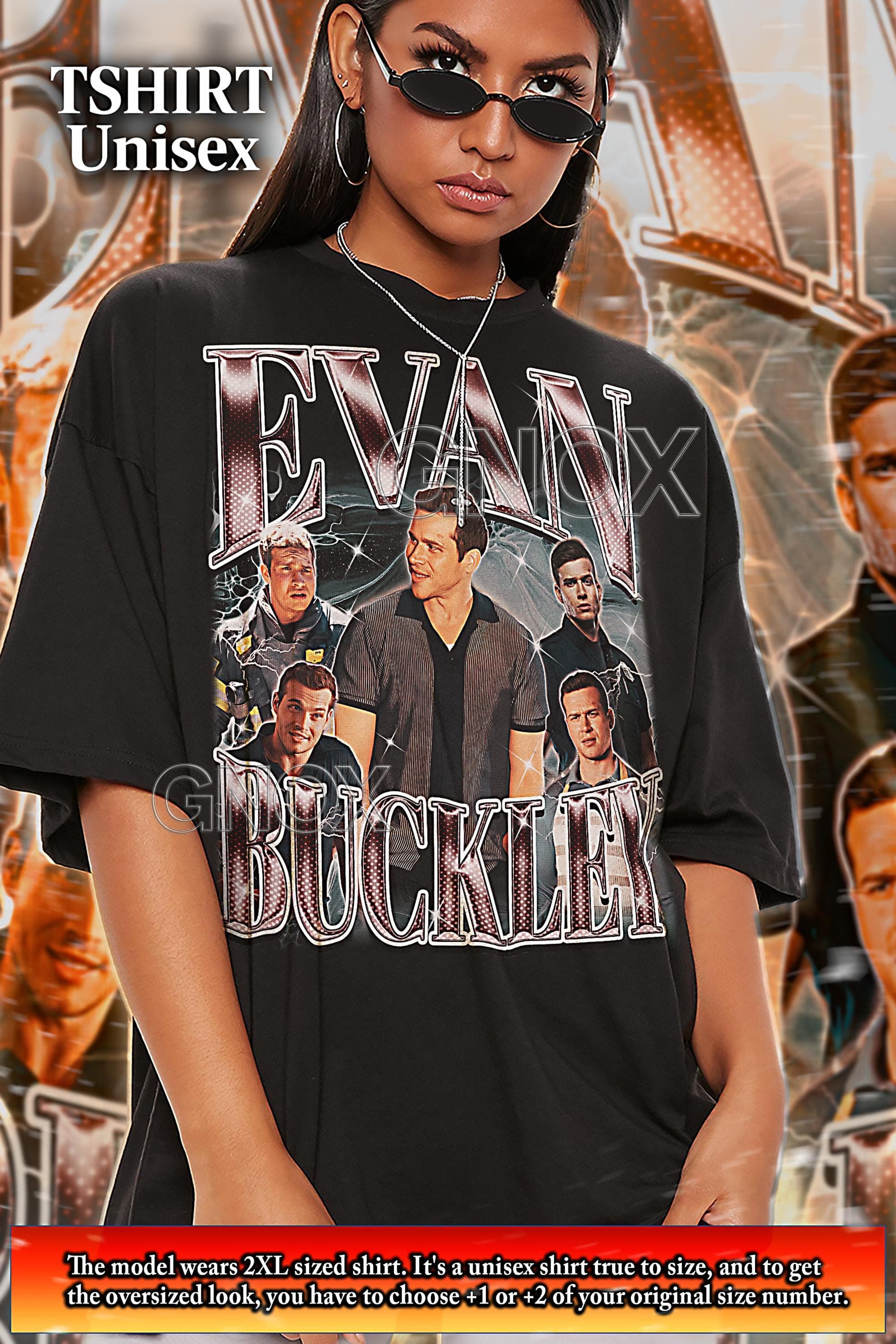 EVAN BUCKLEY Shirt, Evan Buckley Tshirt, Evan Buckley Retro Tees, Evan Buckley Retro 90s Sweater, Evan Buckley Merch Gift #saf