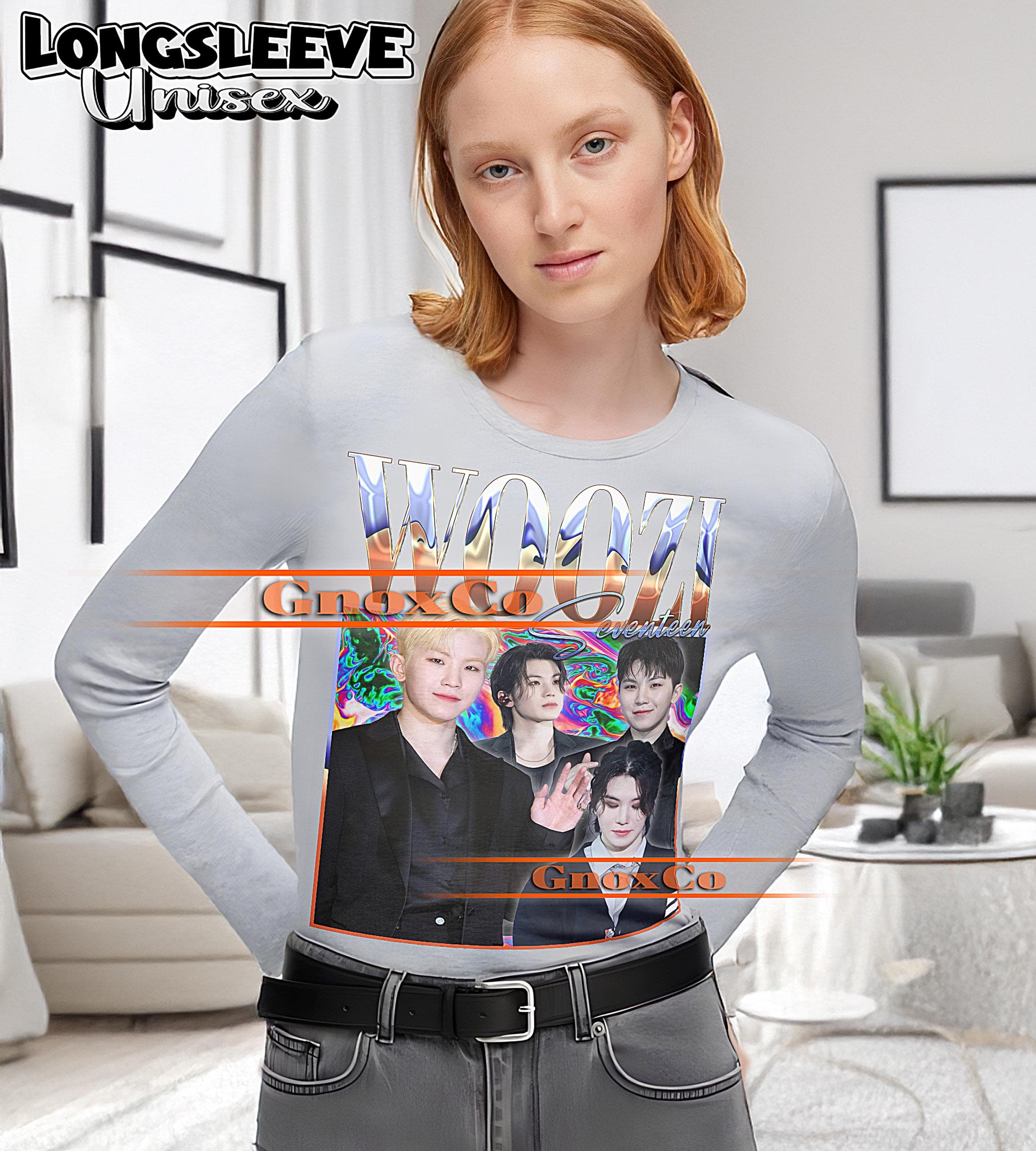 WOOZI Seventeen Shirt, Woozi Vintage Tshirt, Woozi Fan Tees, Woozi Retro 90s Sweater, Woozi Merch Gift, Seventeen Kpop Merch, Kpop Gift #tpc - image 4