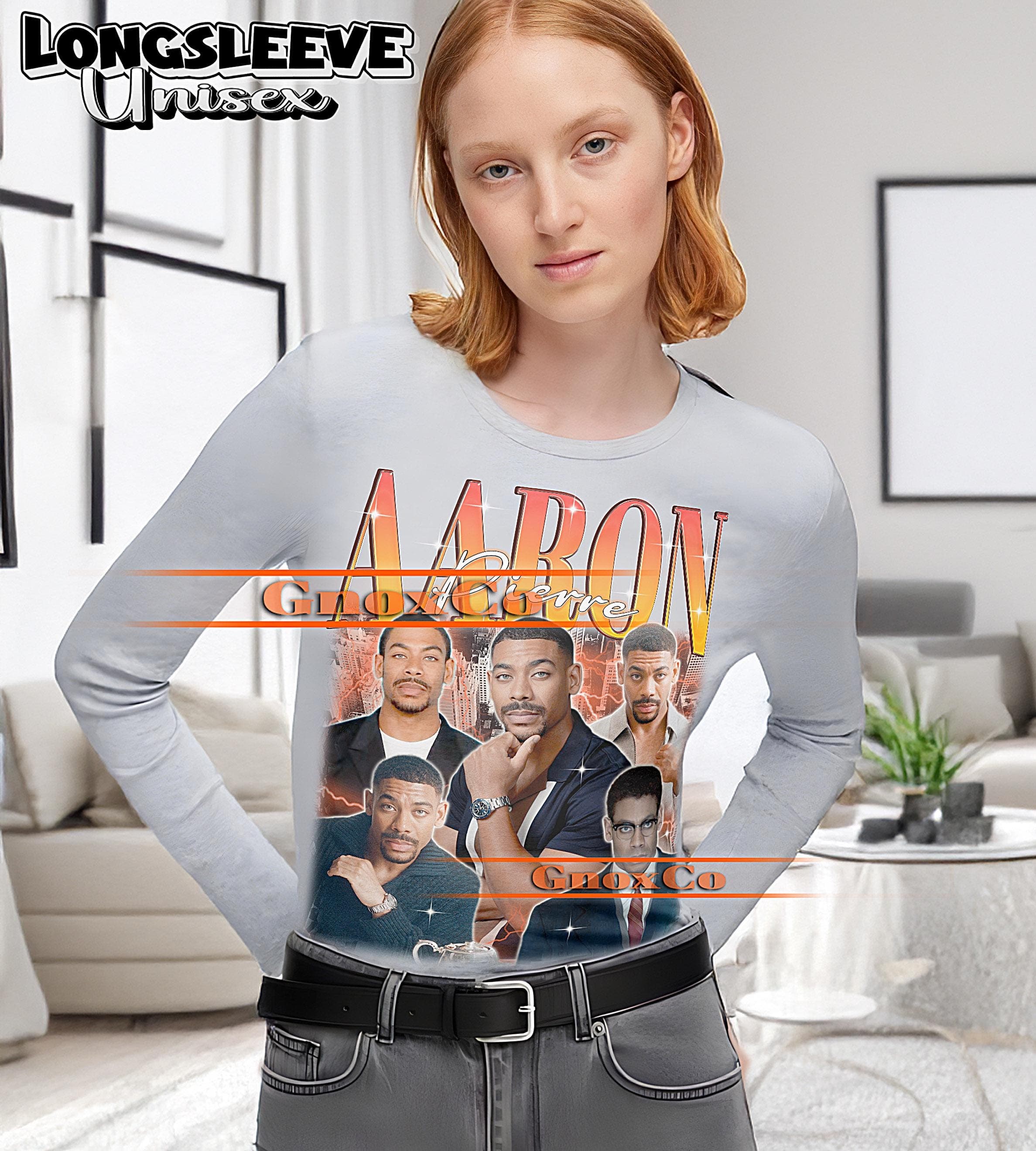AARON PIERRE Retro Shirt, Aaron Pierre Vintage Tshirt, Aaron Pierre Fan Tees, Aaron Pierre Retro 90s Sweater, Aaron Pierre Merch Gift #ari - image 4