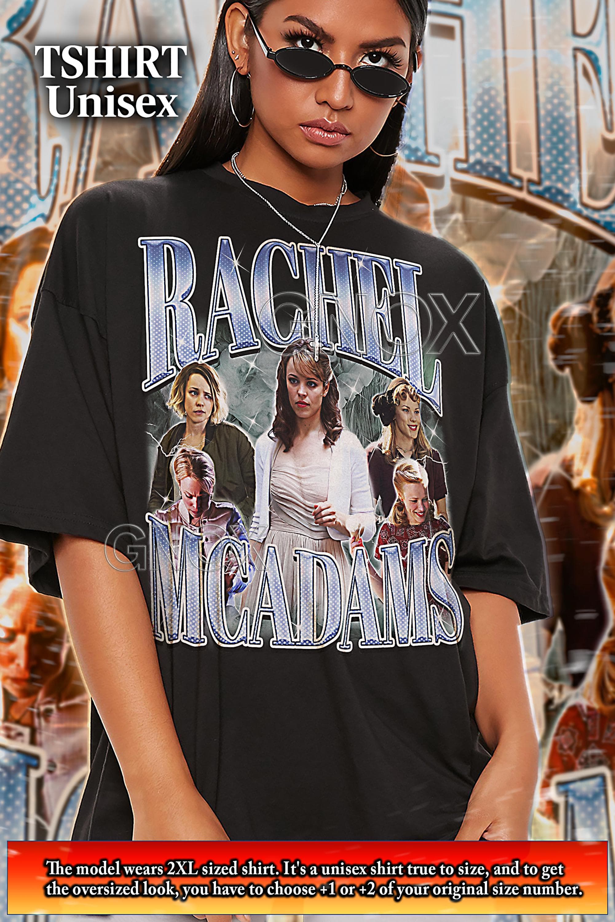 RACHEL MCADAMS Shirt, Rachel McAdams Retro Tshirt, Rachel McAdams Tees, Rachel McAdams Retro 90s Sweater, Rachel McAdams Merch Gift #saf