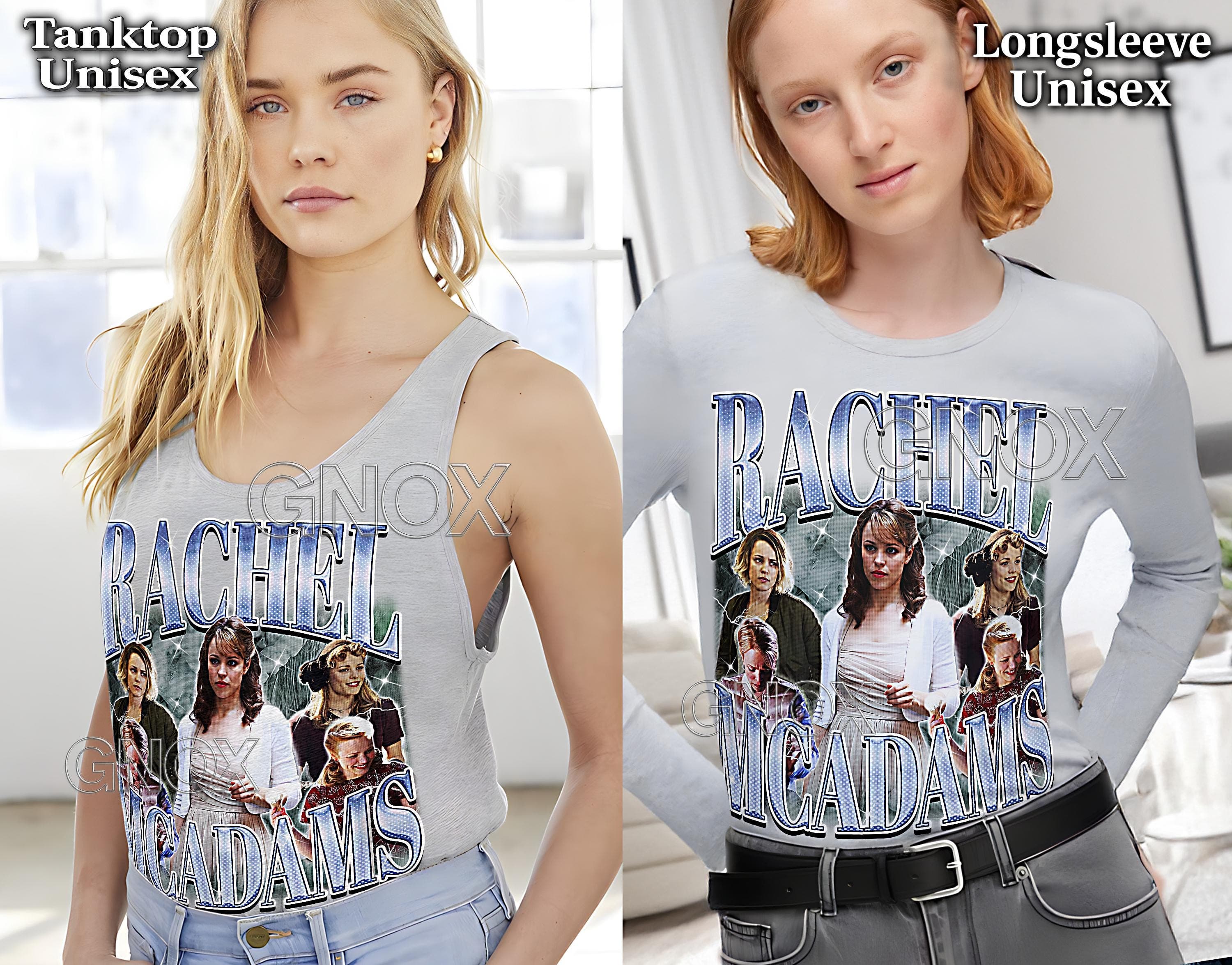 RACHEL MCADAMS Shirt, Rachel McAdams Retro Tshirt, Rachel McAdams Tees, Rachel McAdams Retro 90s Sweater, Rachel McAdams Merch Gift #saf - image 4