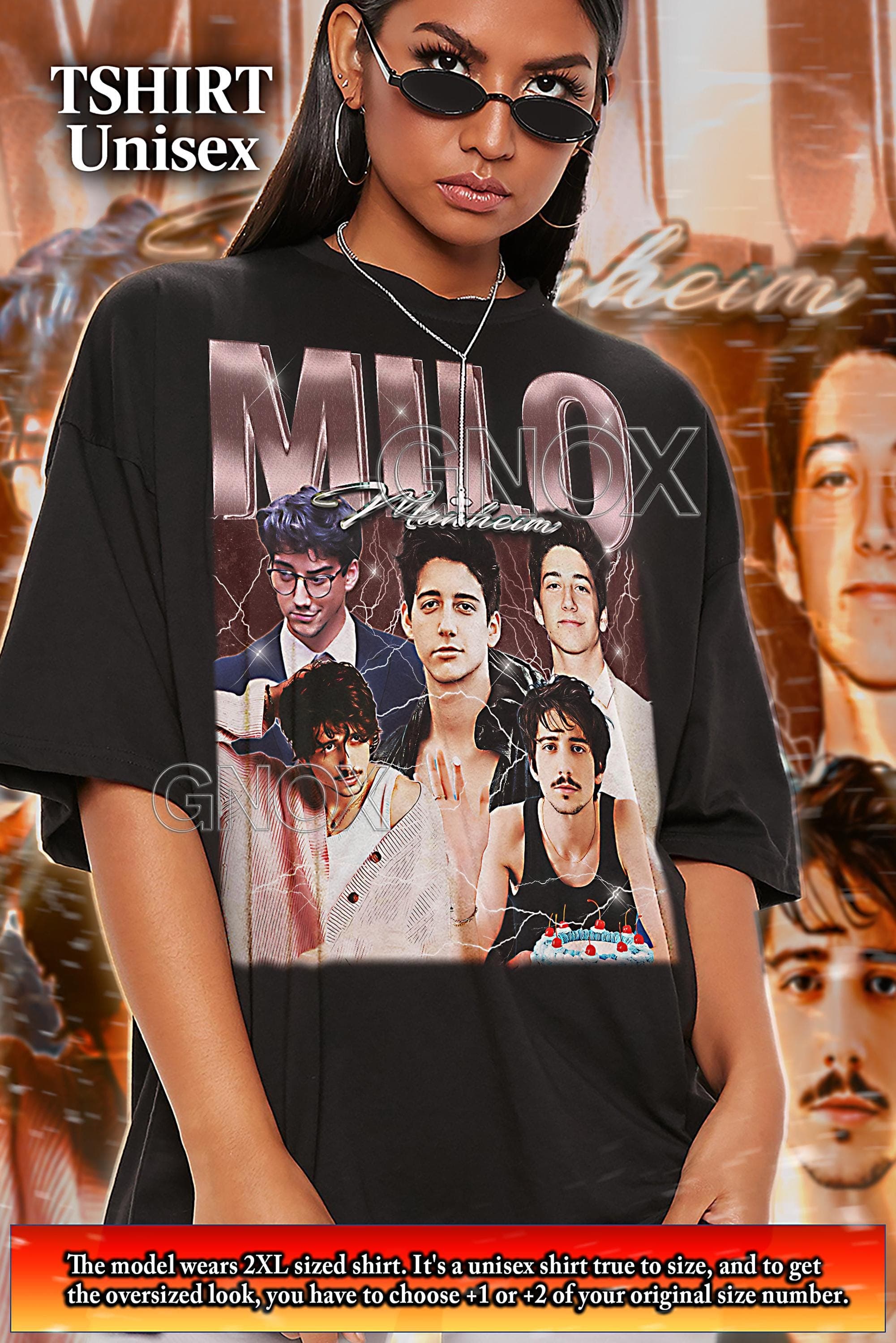 MILO MANHEIM Shirt, Milo Manheim Tshirt, Milo Manheim Bootleg Tees, Milo Manheim Retro 90s Sweater, Milo Manheim Merch Gift #saf