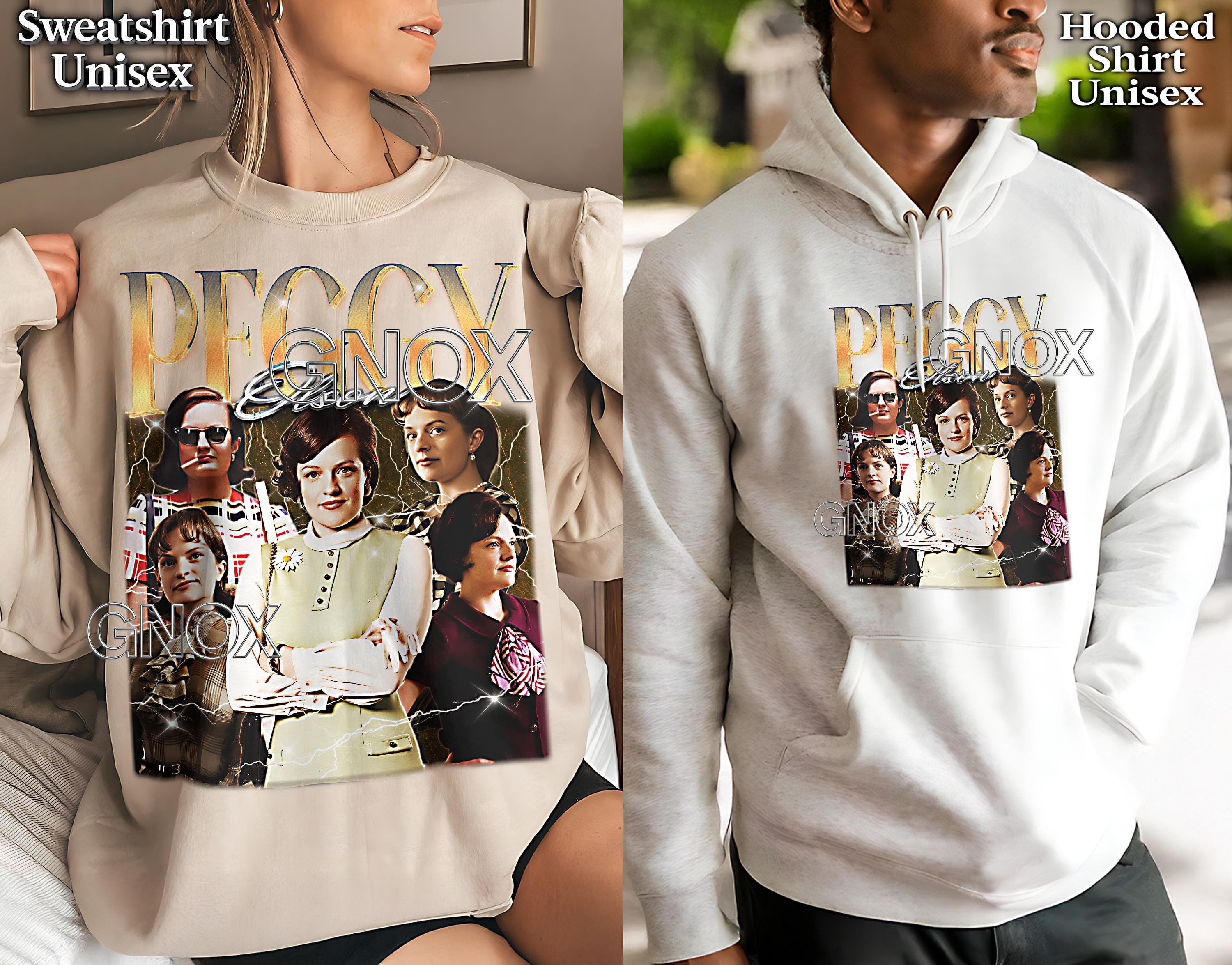 PEGGY OLSON Shirt, Peggy Olson Bootleg Tshirt, Peggy Olson Meme Tees, Peggy Olson Retro 90s Sweater, Peggy Olson Merch Gift #saf - image 5