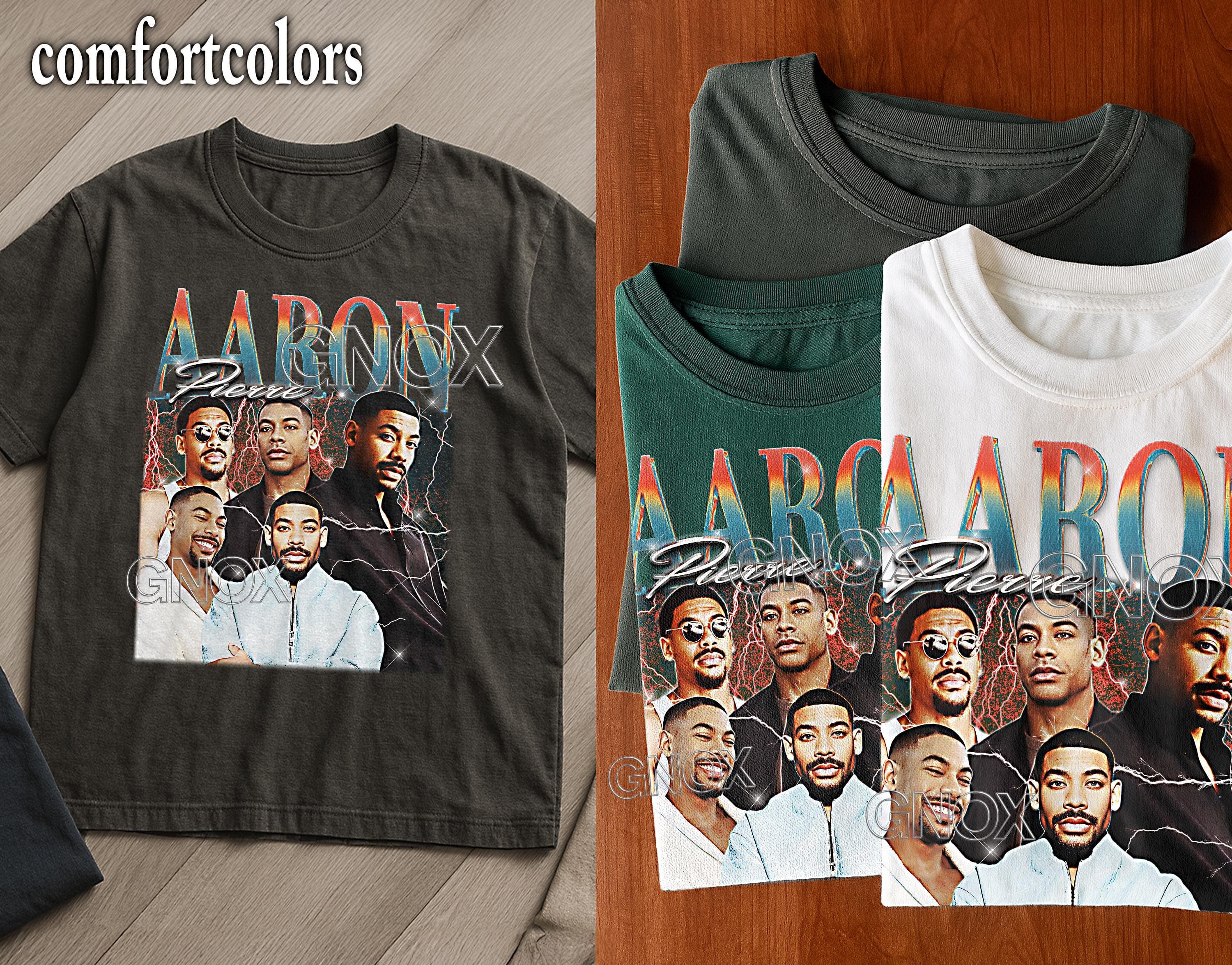 AARON PIERRE Shirt, Aaron Pierre Tshirt, Aaron Pierre Vintage Tees, Aaron Pierre Retro 90s Sweater, Aaron Pierre Merch Gift #saf - image 5