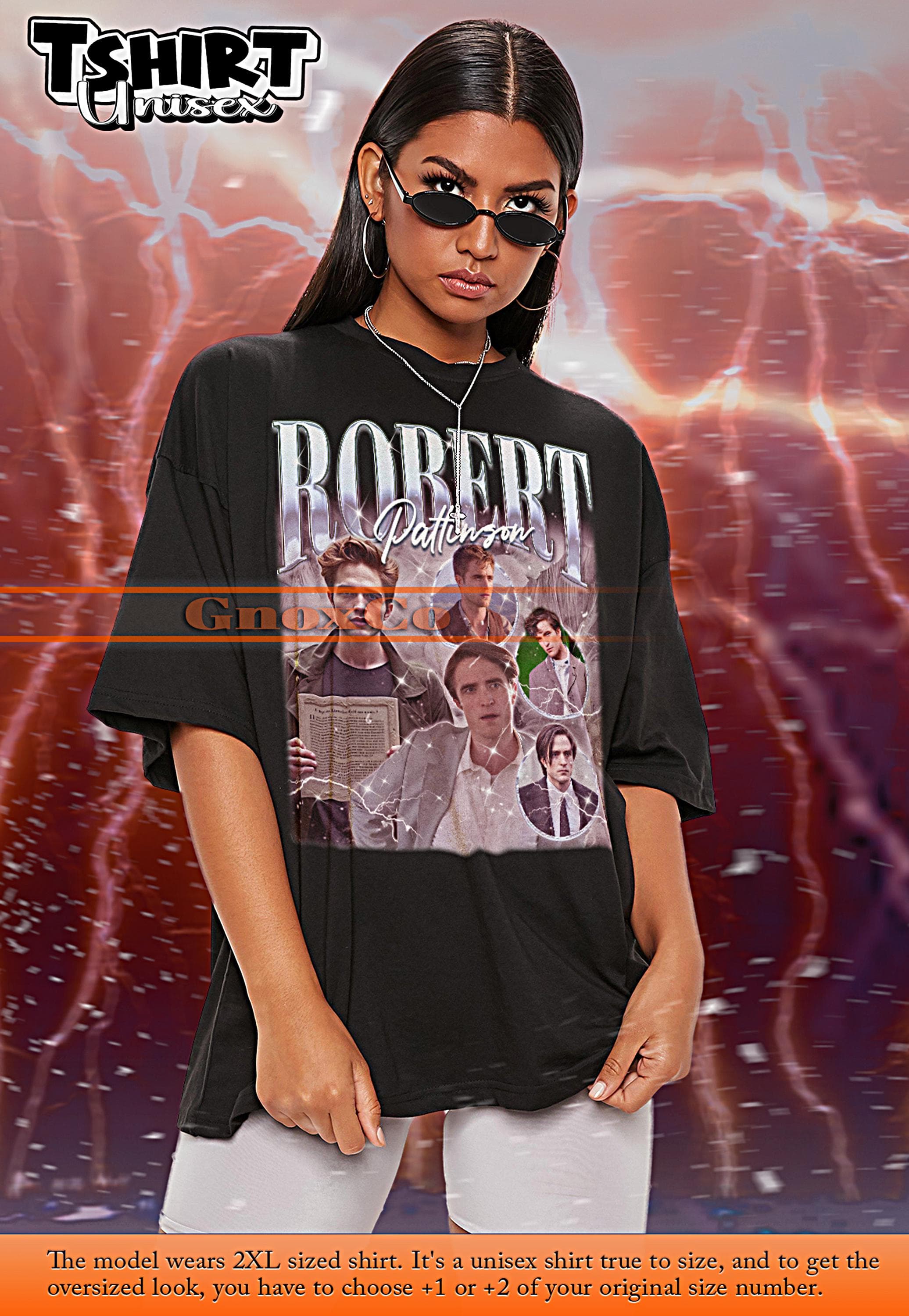 ROBERT PATTINSON Vintage Shirt, Robert Pattinson Tshirt, Robert Pattinson Fan Tees, Robert Pattinson Retro 90s Sweater Merch Gift #saf
