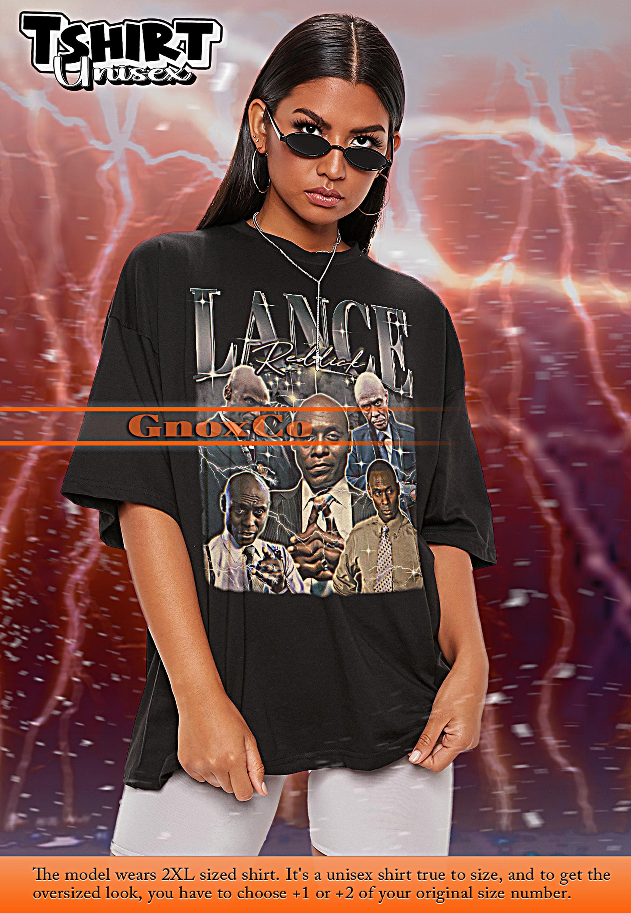 LANCE REDDICK Retro Shirt, Lance Reddick Vintage Tshirt, Lance Reddick Fan Tees, Lance Reddick Retro 90s Sweater, Lance Reddick Merch #saf