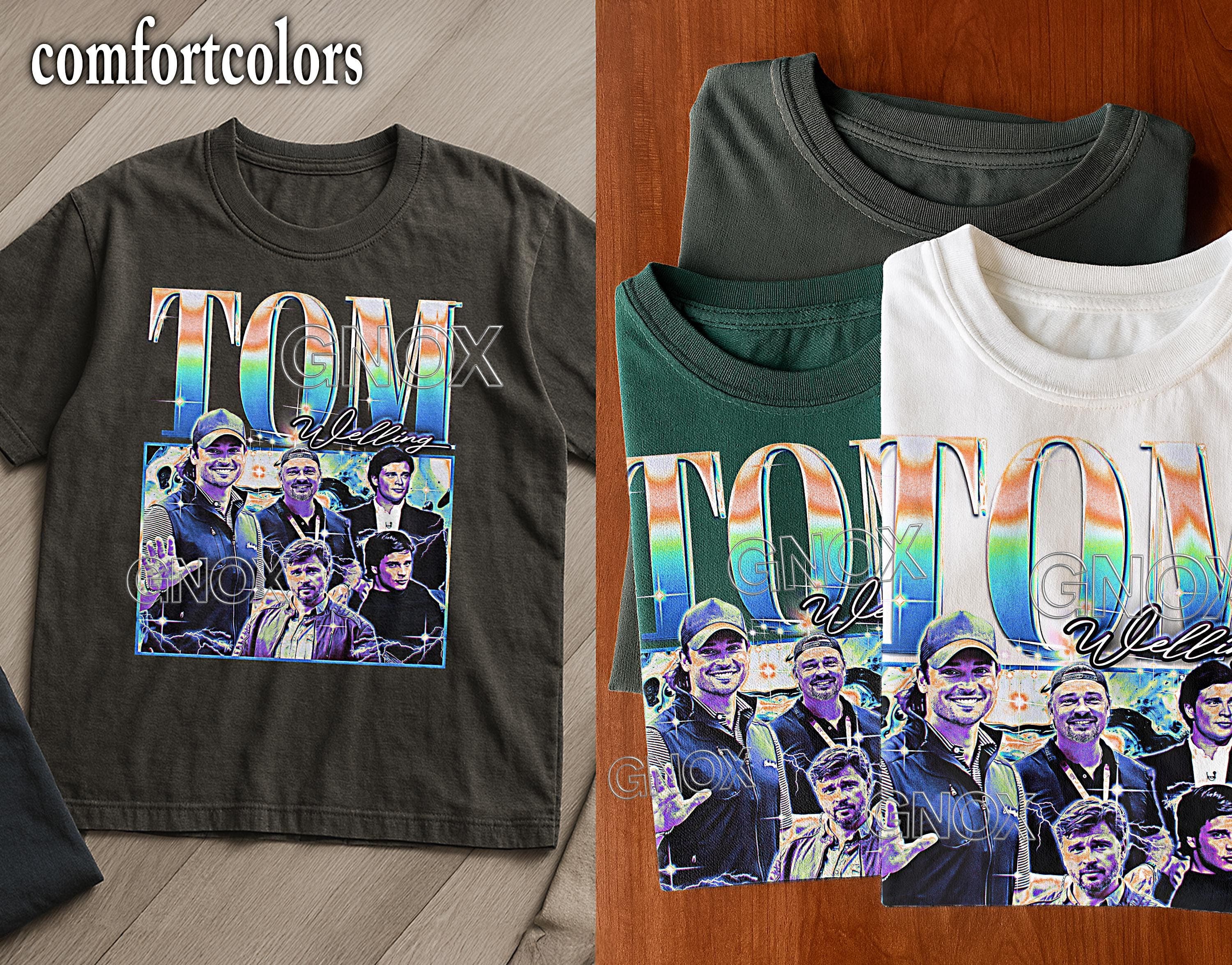 TOM WELLING Shirt, Tom Welling Tshirt, Tom Welling Tees, Tom Welling Retro 90s Sweater, Actor Tom Welling Merch Gift #saf - image 3
