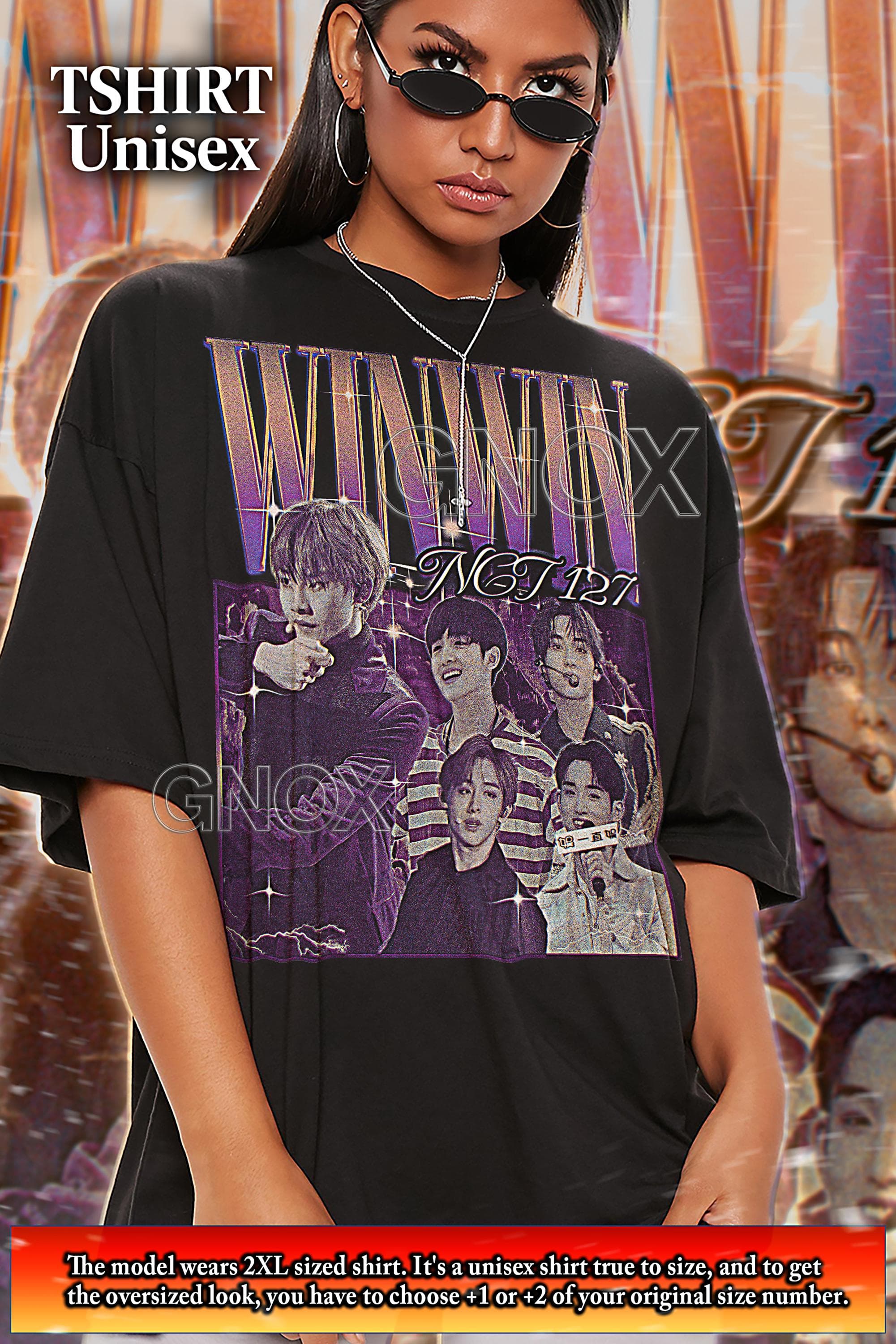 WINWIN Vintage Shirt, Winwin Kpop Tshirt, Winwin Idol Tees, Winwin NCT Retro 90s Sweater, Winwin Merch Gift #saf