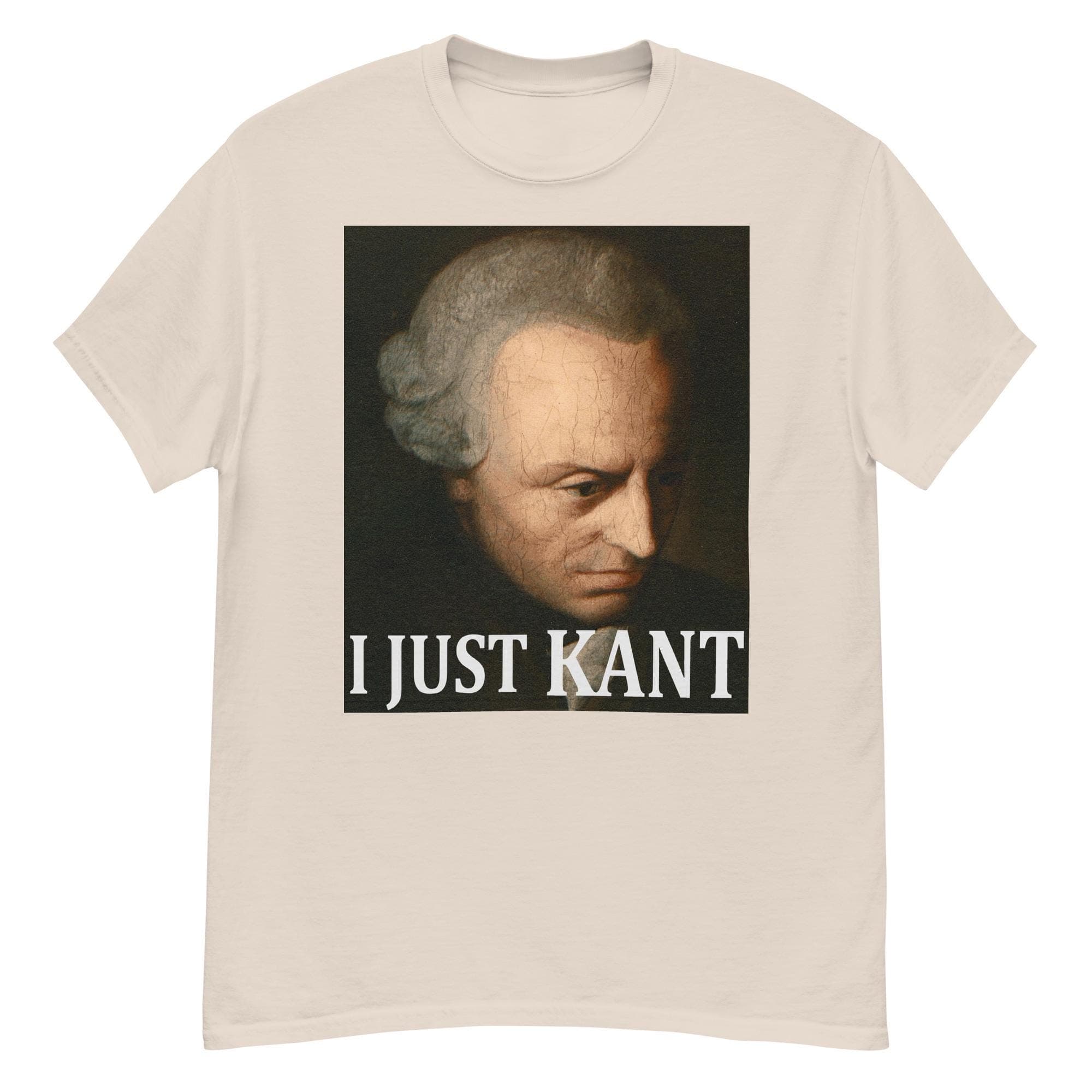I Just Kant Funny T-Shirt | Immanuel Kant Philosophy Joke & Philosopher Meme Tee