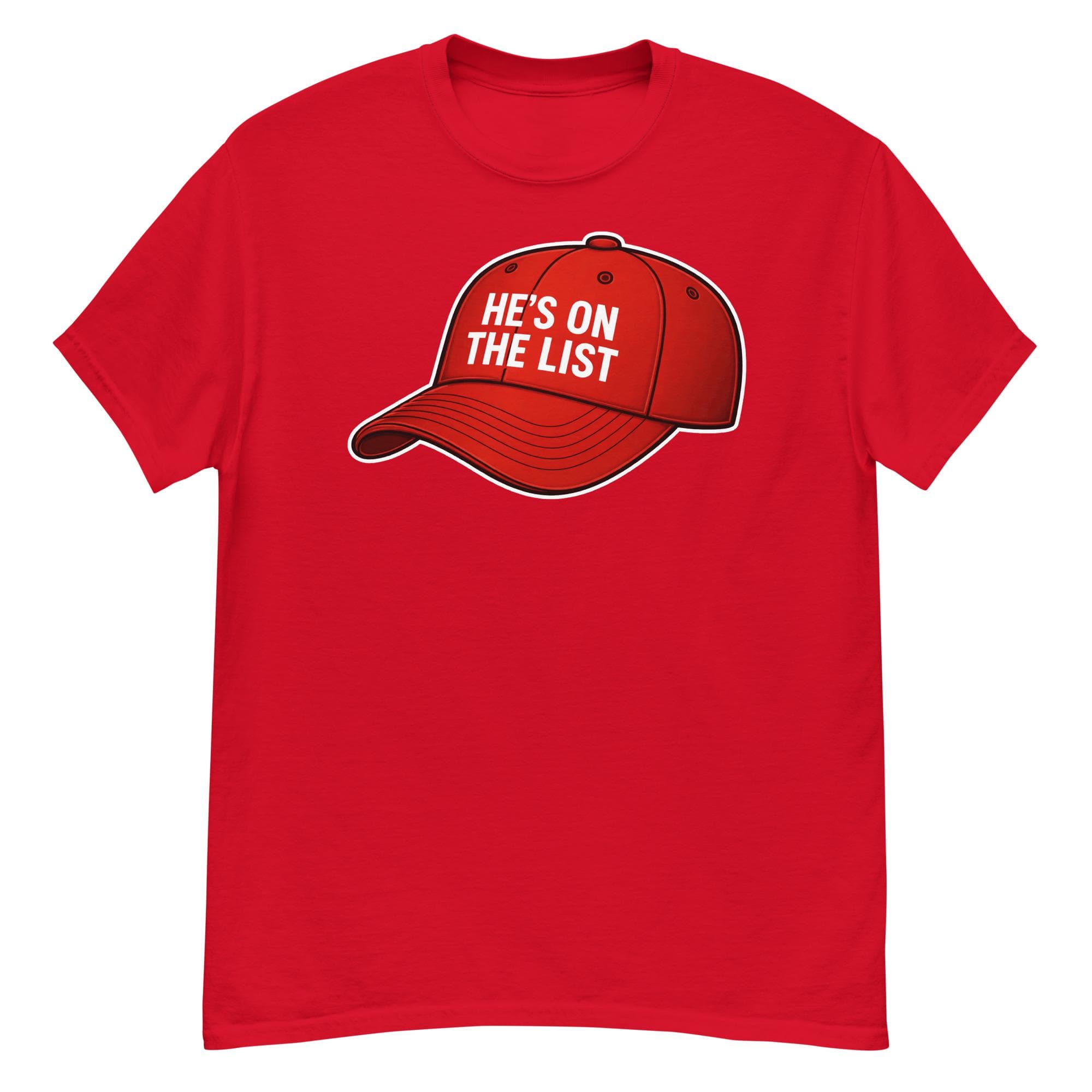 He's On The List Anti-Trump Liberal Anti Trump Release the files Tshirt