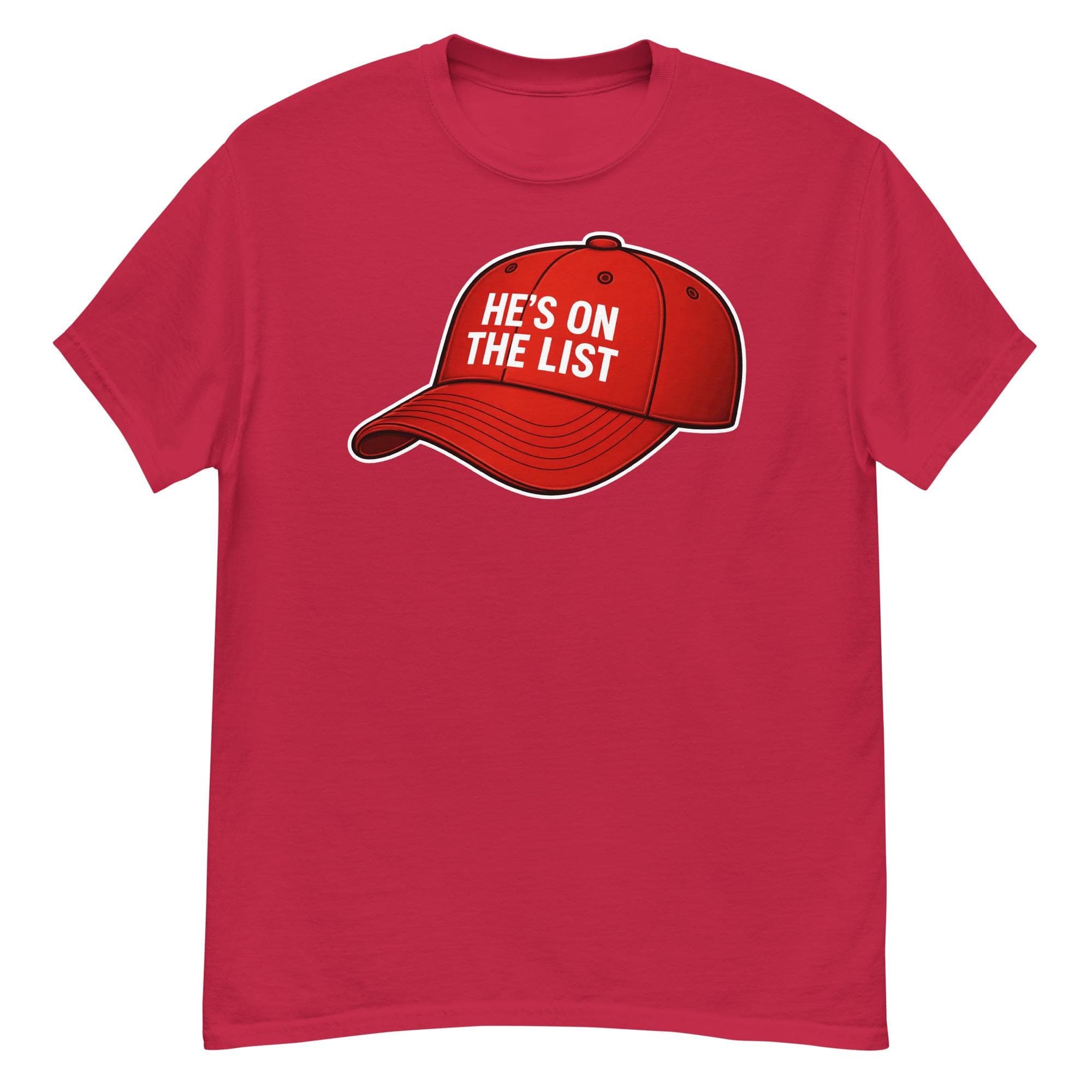 He's On The List Anti-Trump Liberal Anti Trump Release the files Tshirt