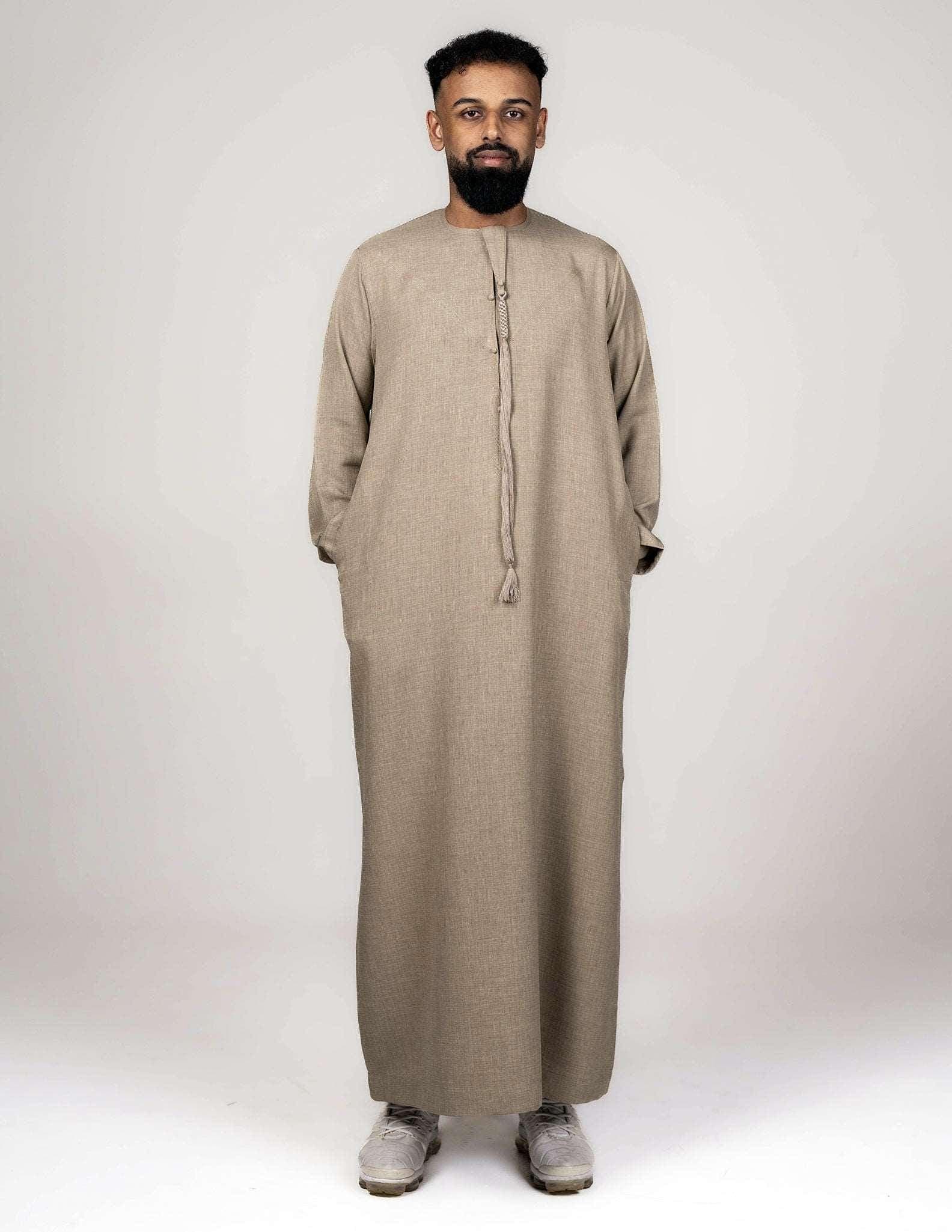 Rayaan Beige Emirati Thobe
