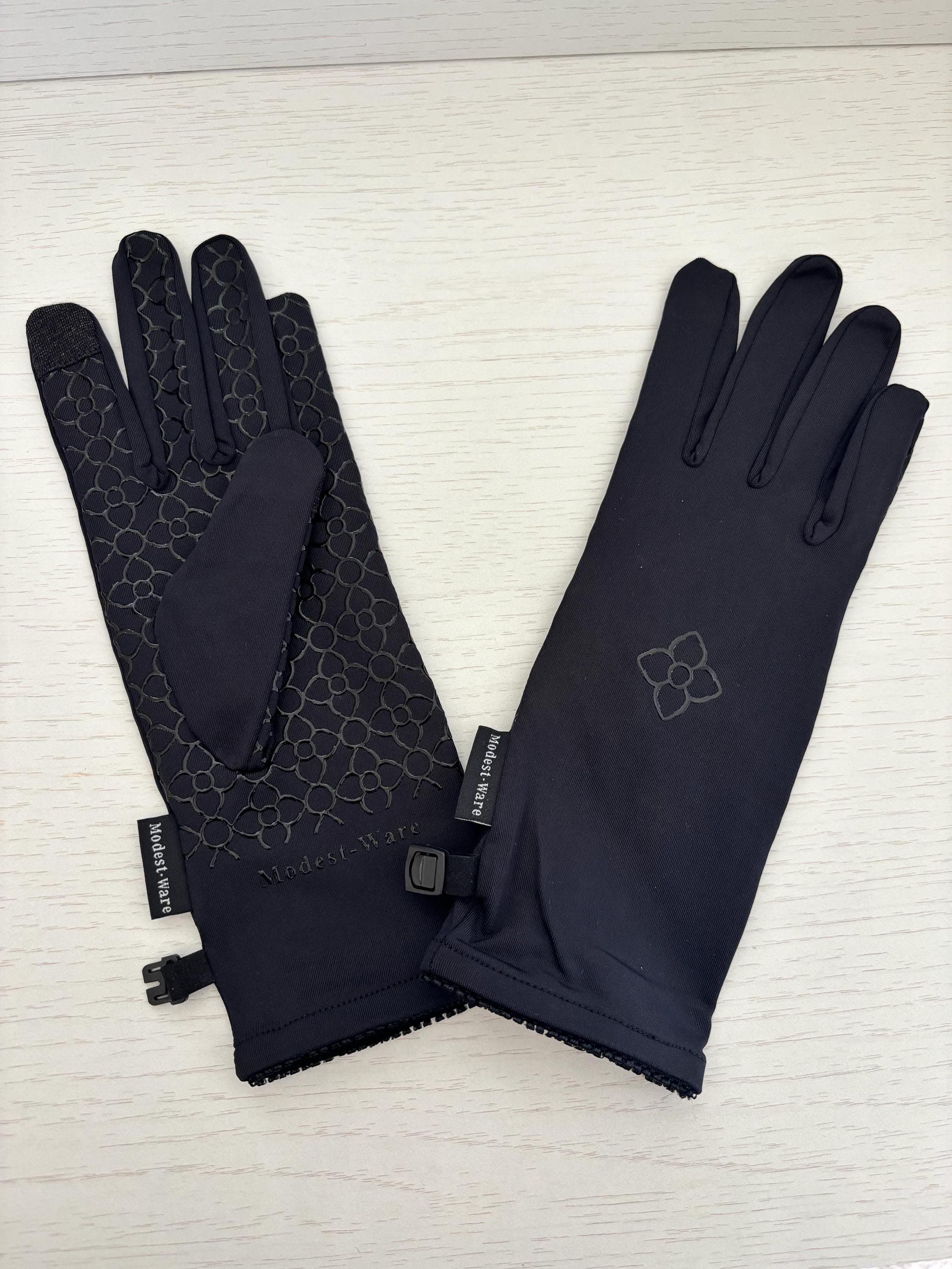 Luxury Hijab Non-slip short Touchscreen Gloves