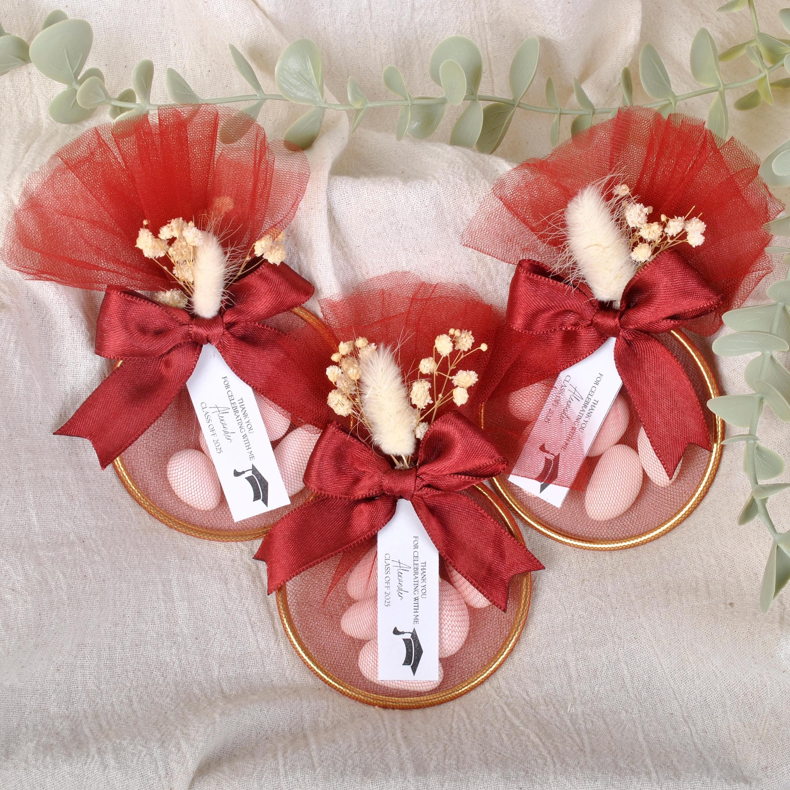 Personalized Graduation Almond Candy Favors: Class of 2025