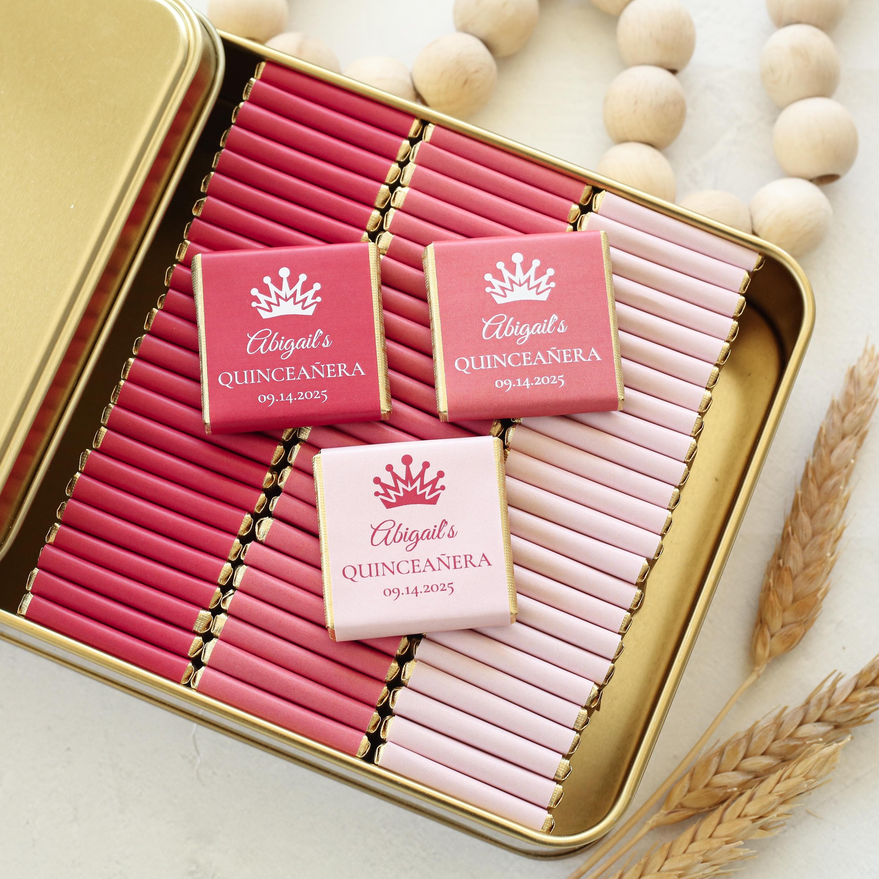 Sweet 16 Party Favors, Custom Birthday Chocolate, Quinceañera Chocolates, Sweet 15 Party Favors, Mis Anos, Chocolate Favors