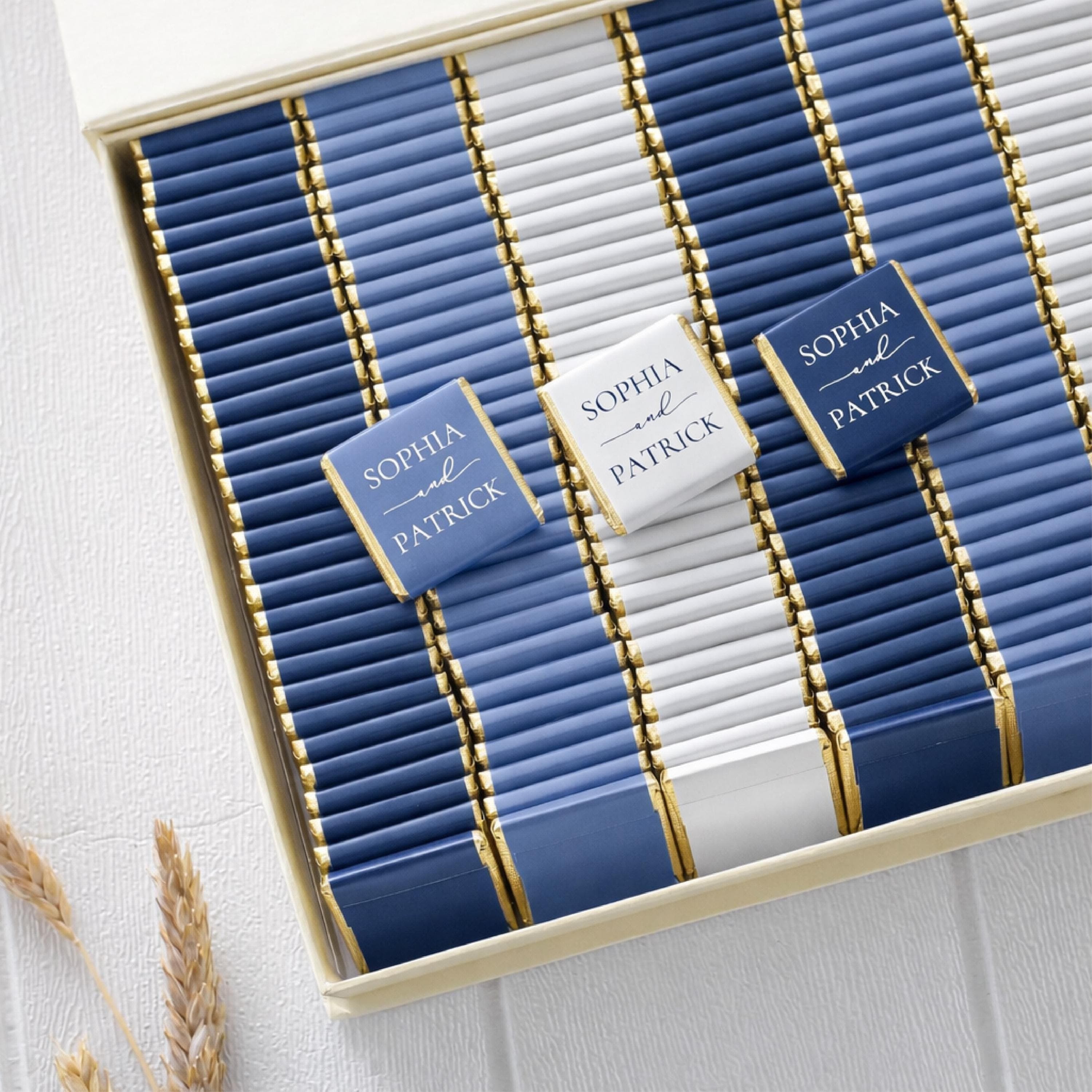50 Luxury Chocolate Wedding Favors, Customized Chocolate, Wedding Favors, Wedding Chocolate Favors, Favors For Guests, Engagement Chocolate