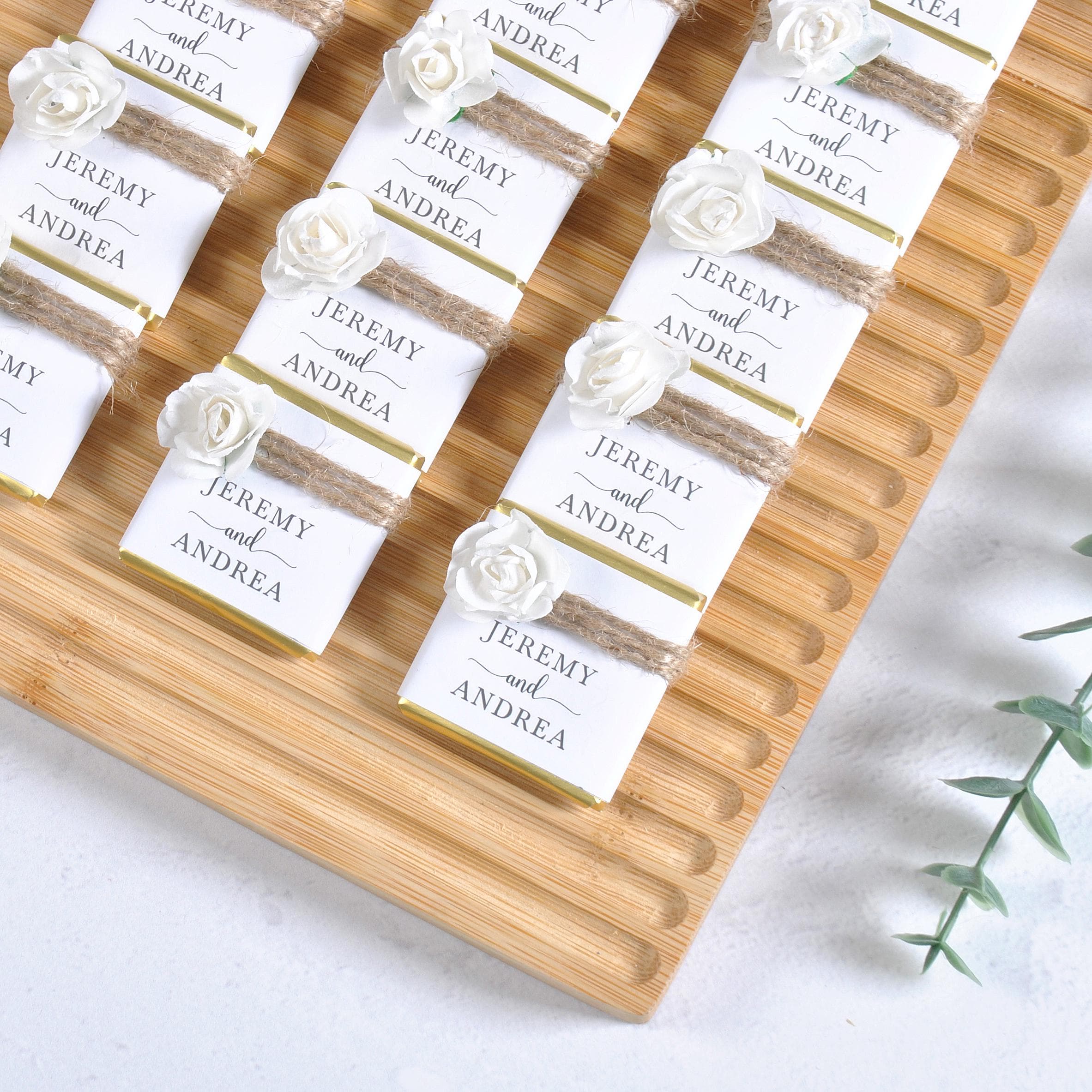 Flower Chocolate Favors: Personalized Wedding & Party Treats - image 5