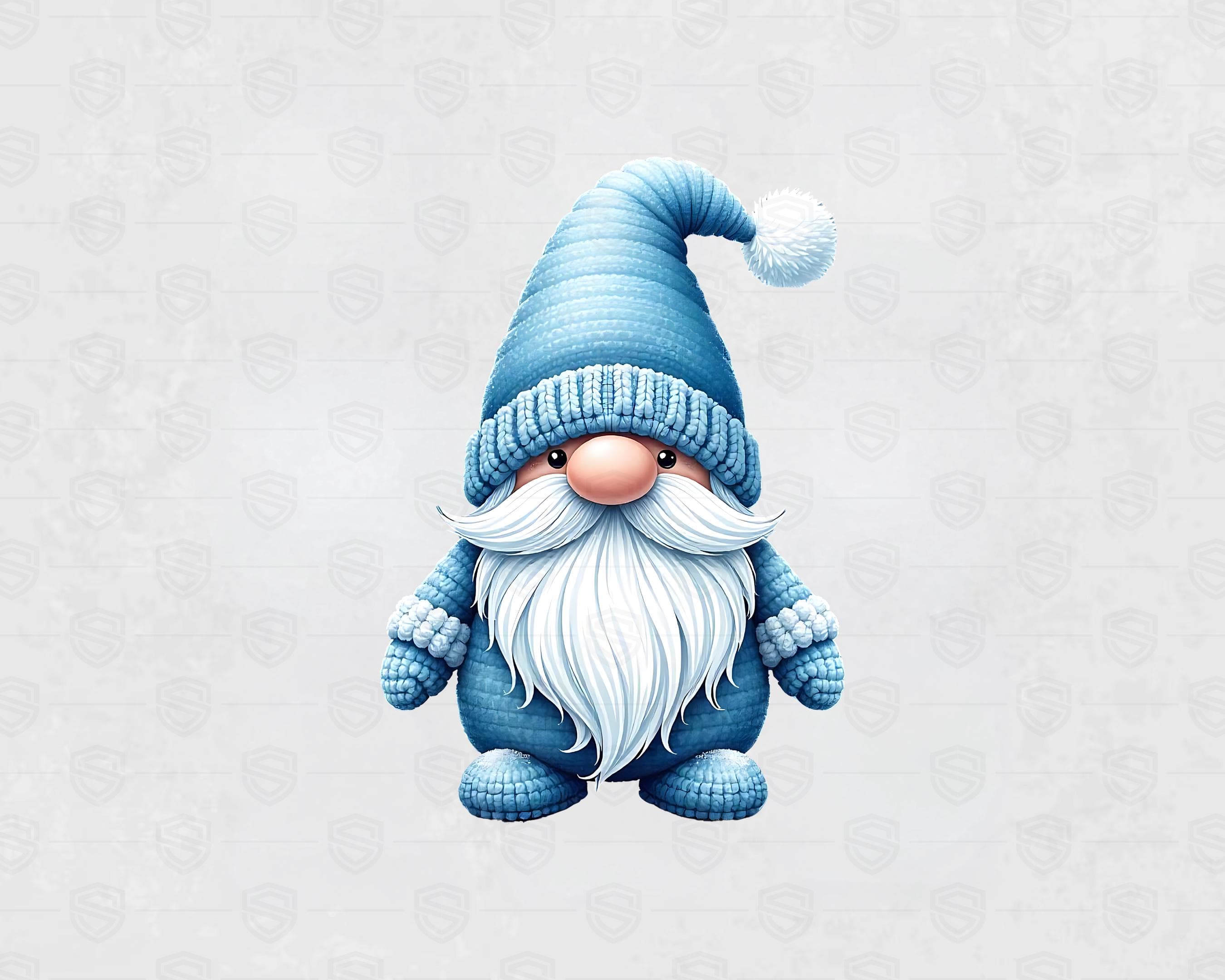 Christmas Gnome Crochet Clipart Bundle PNG, 100+ Amigurumi Holiday Gnomes, Cute Winter Sublimation Graphics, Festive Design Set - image 5