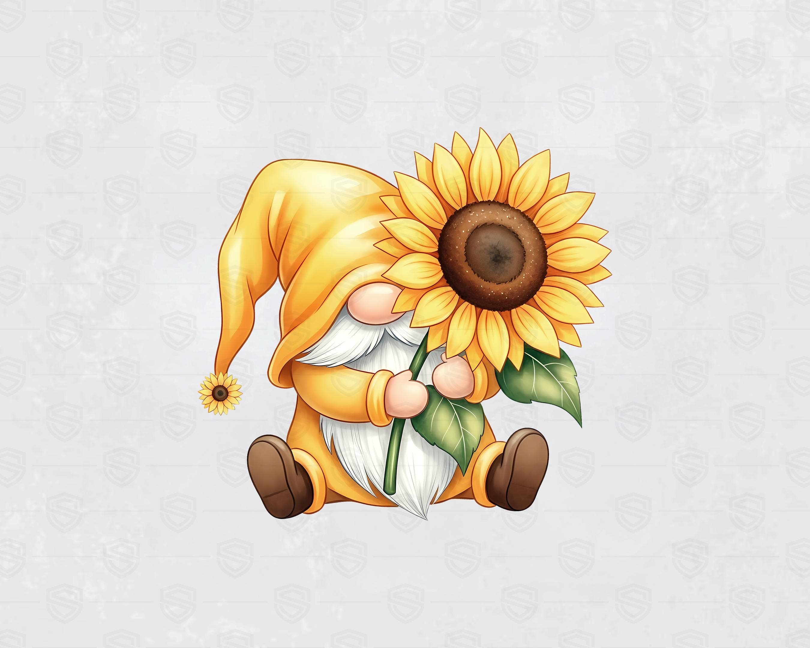 Sunflower Gnome PNG Bundle, Sunflower Gnome Clipart, Summer Gnome Bundle, Gnome Sublimation, 25+ Cute Gnomes PNG - image 4