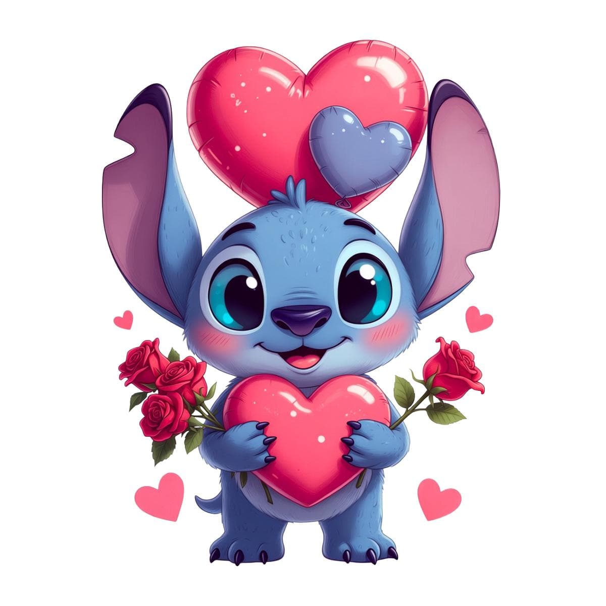 Valentine Cartoon Mascot Clipart | Kids Printable PNG Bundle | Digital Download, Commercial Use - image 5