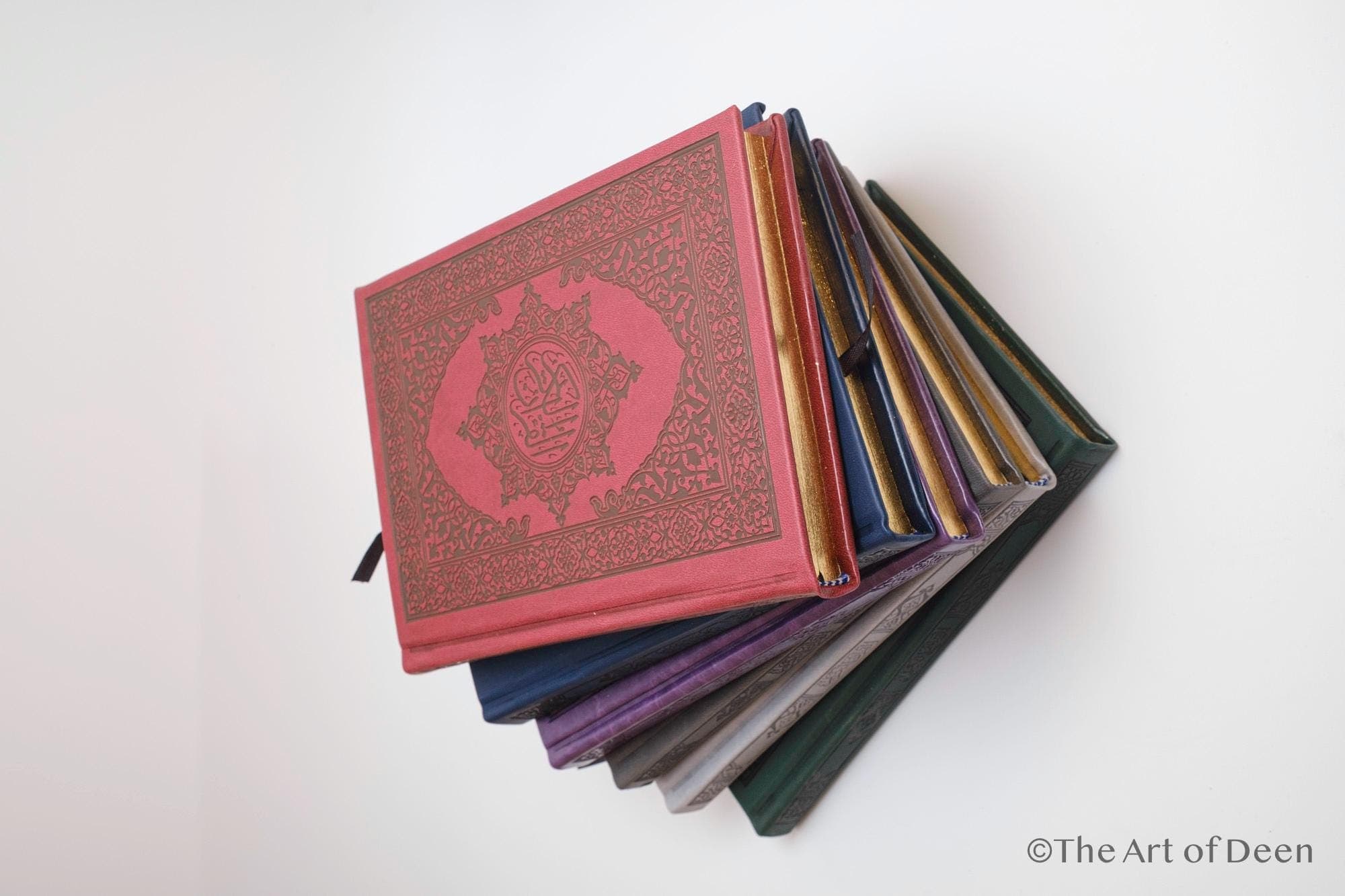 Leather feel Arabic Qur’an | Uthmani Calligraphy & Embossed Cover - image 3