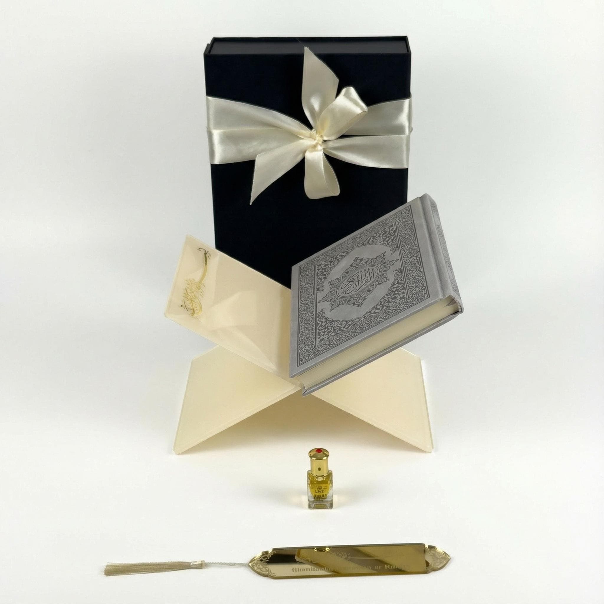 Personalized Islamic Gift Set: Arabic Quran,Quran Holder Gift Box for Ramadan, Eid, Islamic Wedding - image 5