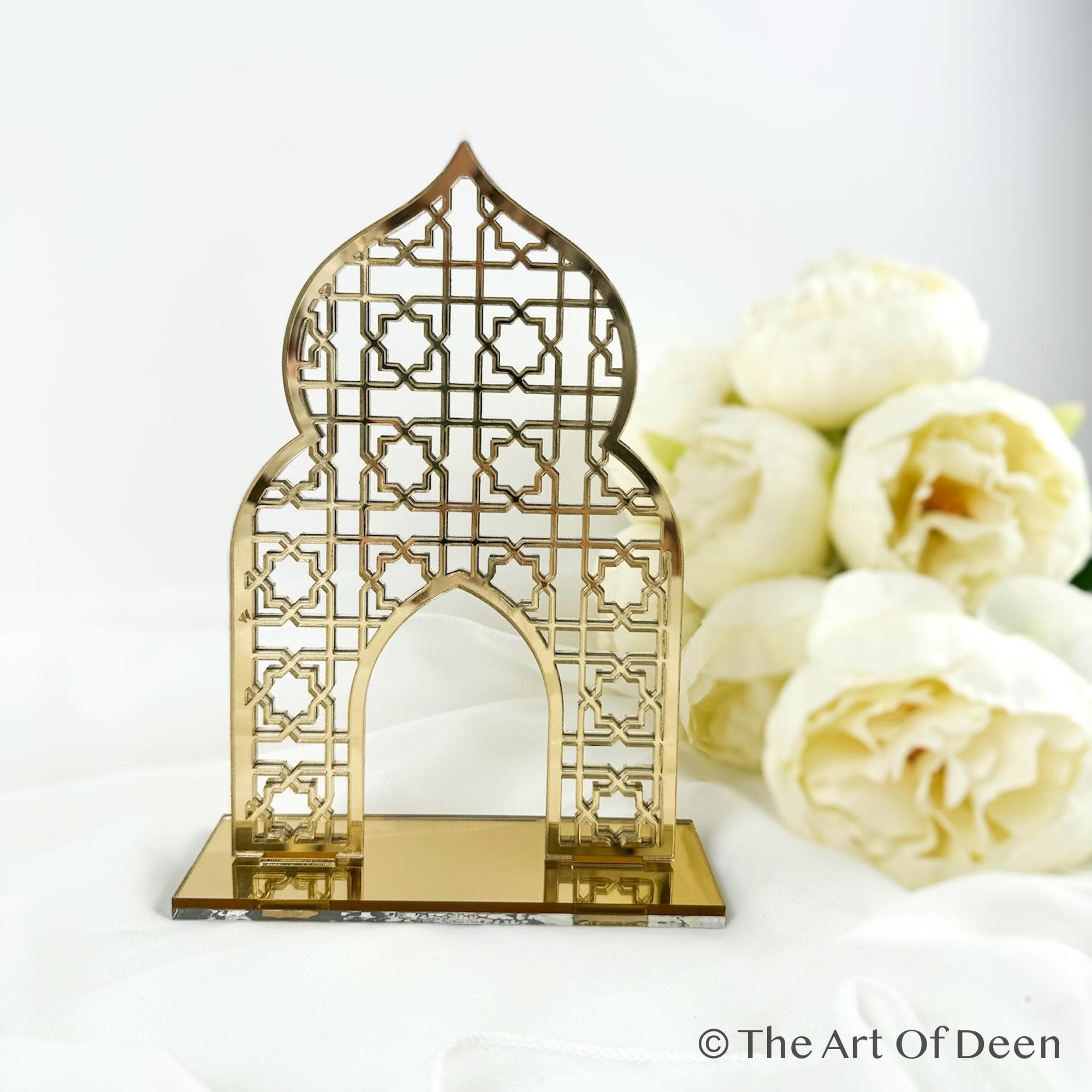 Elegant Acrylic Mosque Decor: Islamic Table Centerpiece, Handmade in Germany - image 5