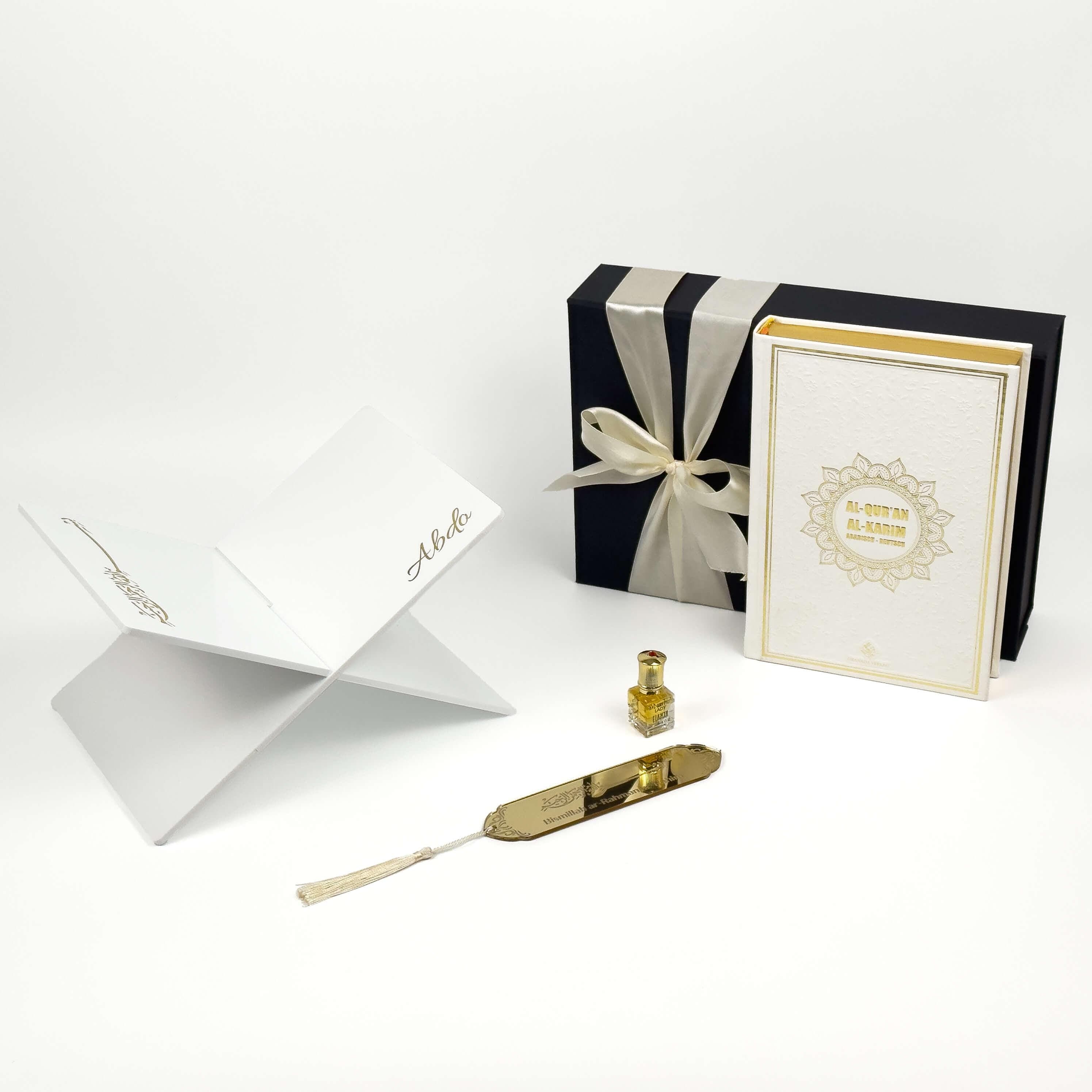 Casablanca Geschenkset – Quran Arabisch-Deutsch – Perfekt für Ramadan, Eid, Nikah & Hochzeit - image 4