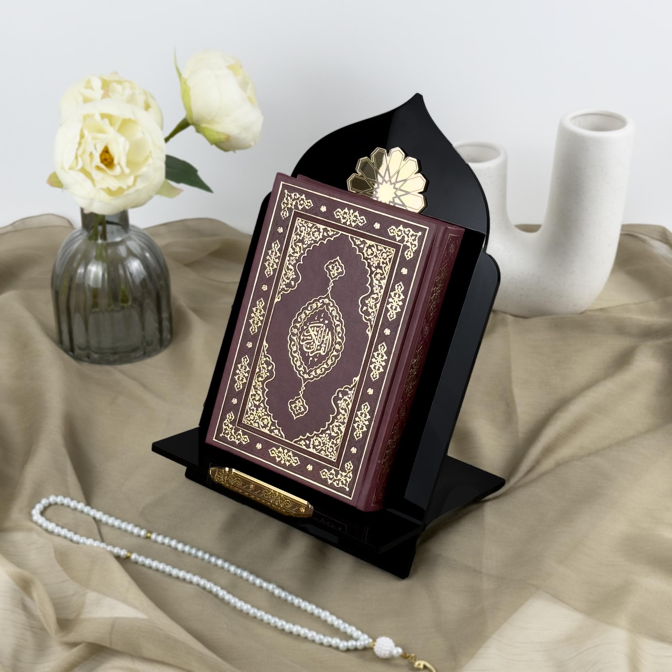 Qur’an Stand | Vertical  Quran Holder – Elegant Islamic Home Decor & Gift