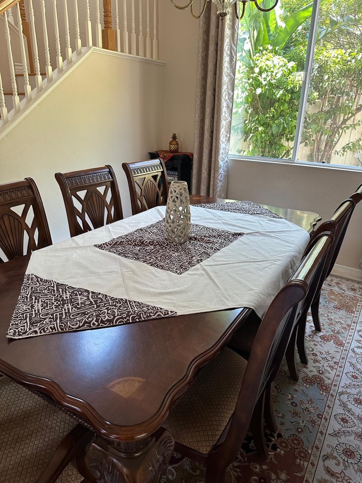 Ramadan Tablecloth; Table Cover; Runner; Decor; Muslim; Eid; Home, Set, Dining; Pillow; Mat - image 3