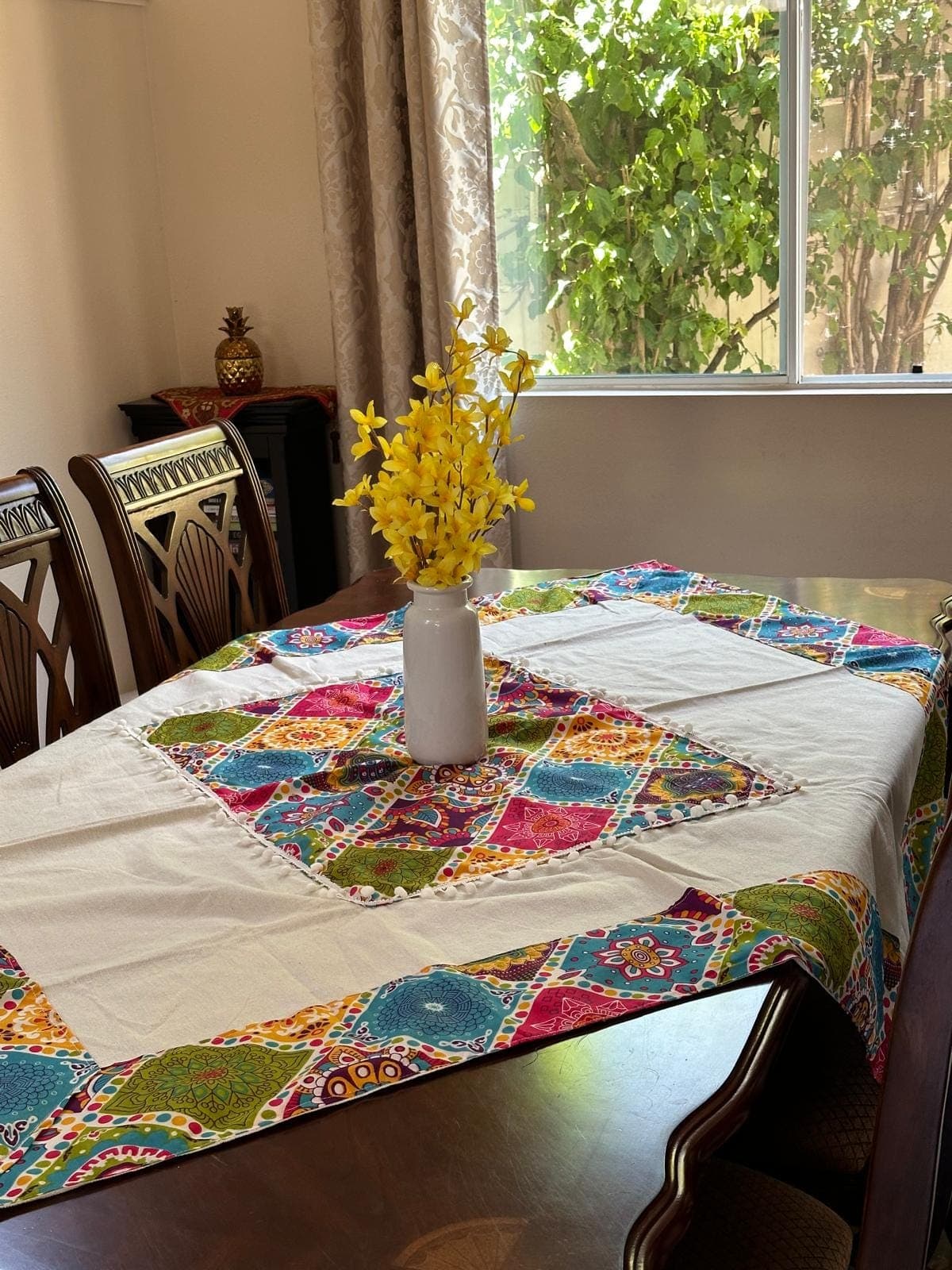 Ramadan Tablecloth; Table Cover; Runner; Decor; Muslim; Eid; Home, Set, Dining; Pillow; Mat - image 4