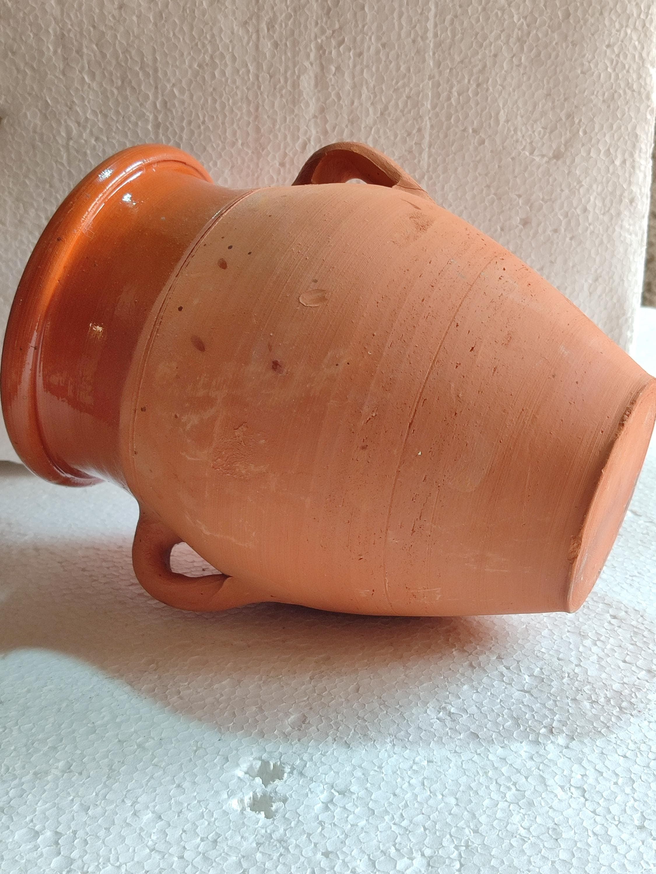 Authentic Marrakech Tanjia Pot 29cm : Moroccan clay pot