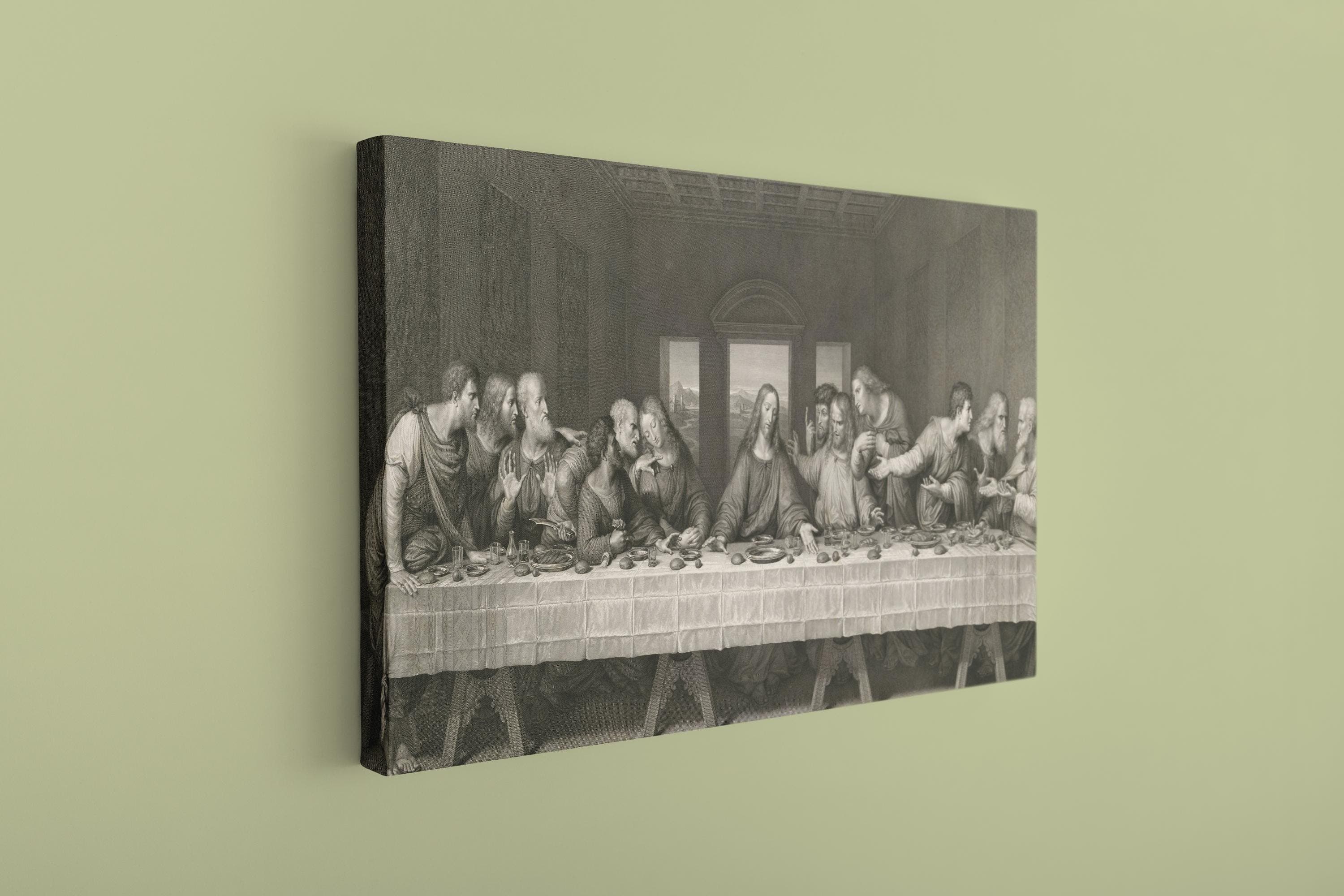 Last Supper Canvas Art: Leonardo Da Vinci Home Decor - image 4