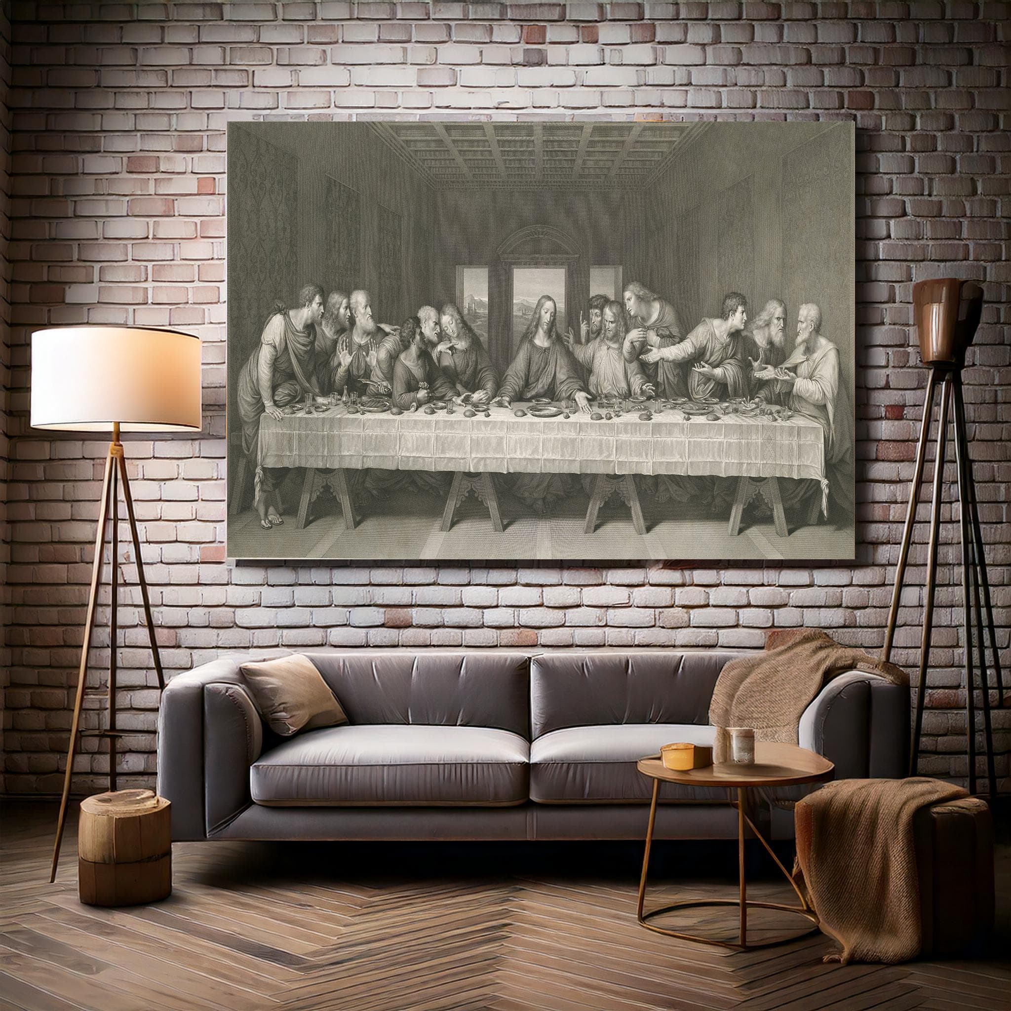 Last Supper Canvas Art: Leonardo Da Vinci Home Decor - image 5