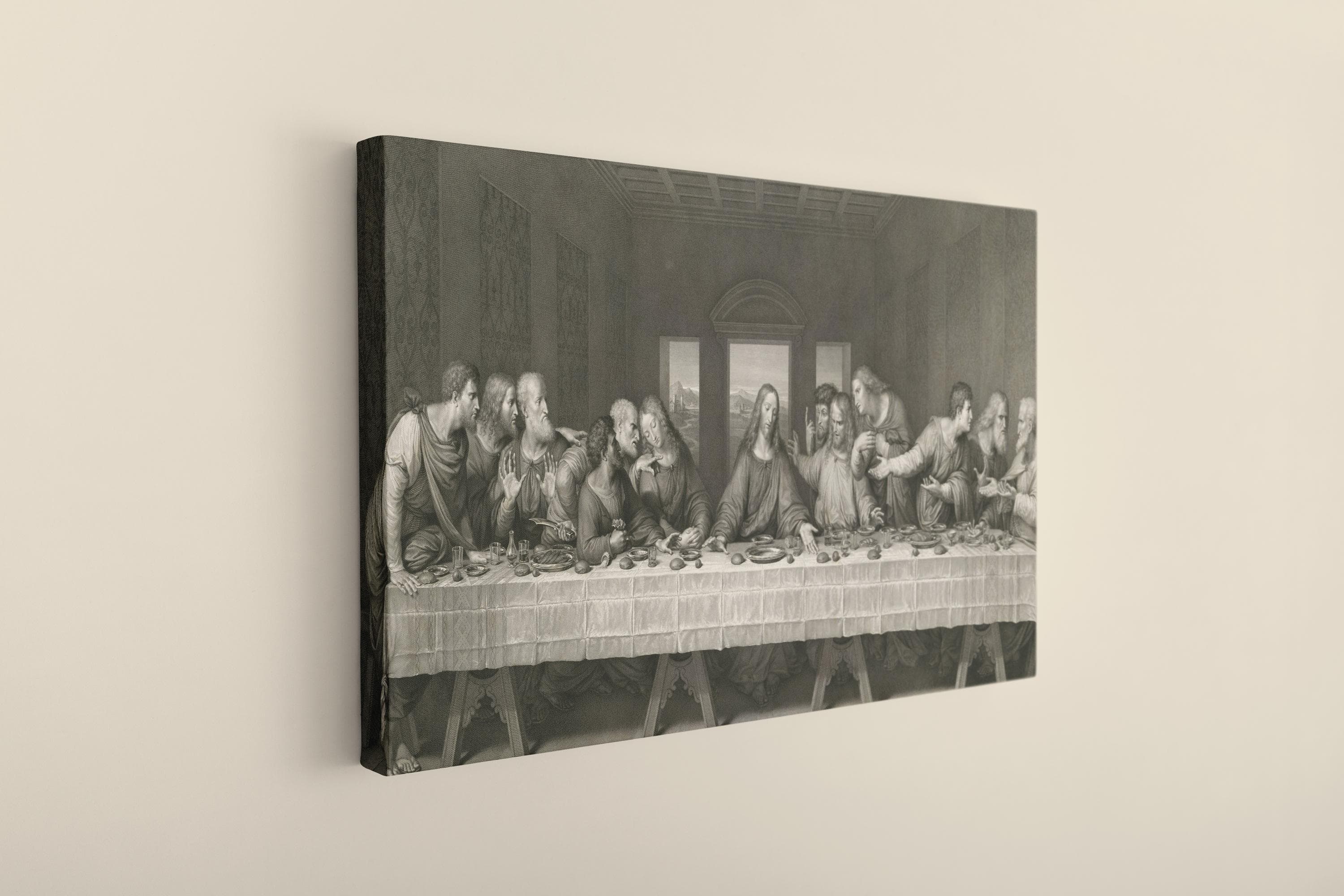Last Supper Canvas Art: Leonardo Da Vinci Home Decor