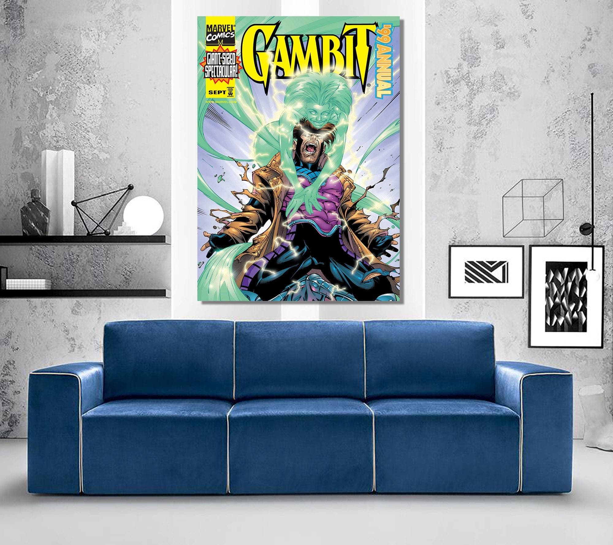 X-Men Canvas, Gambit And Rogue Canvas, X-Men Comics Canvas, Comic Art Print,X-Men Comic Covers,Cartoon Art Picture,Wall Decor,X-Men Wall Art - image 4