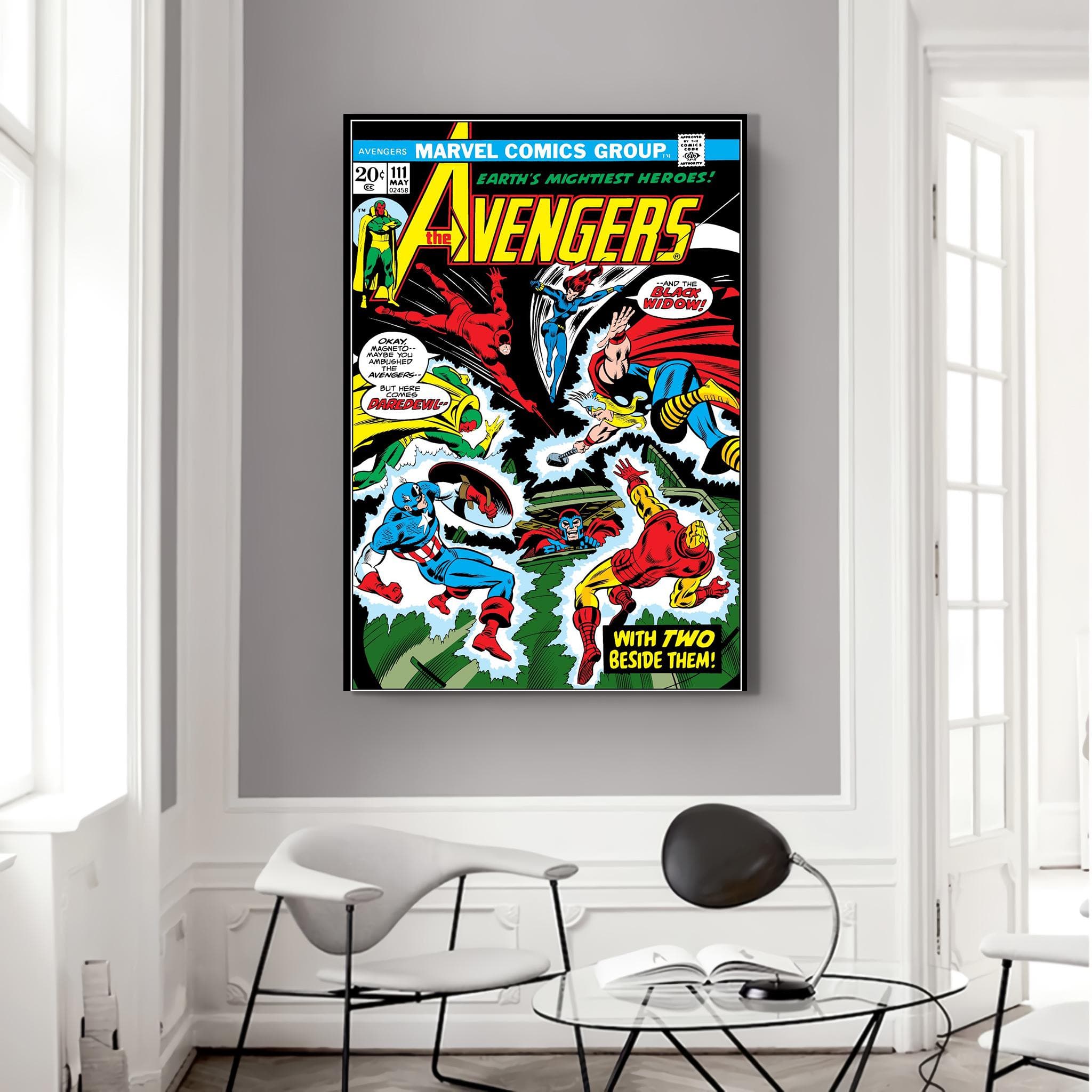 Super Hero Canvas, Captain America Canvas, Iron Man Comics Canvas,Comic Art Print,Comic Covers, Cartoon Art Picture,Wall Decor,Thor Wall Art - image 3