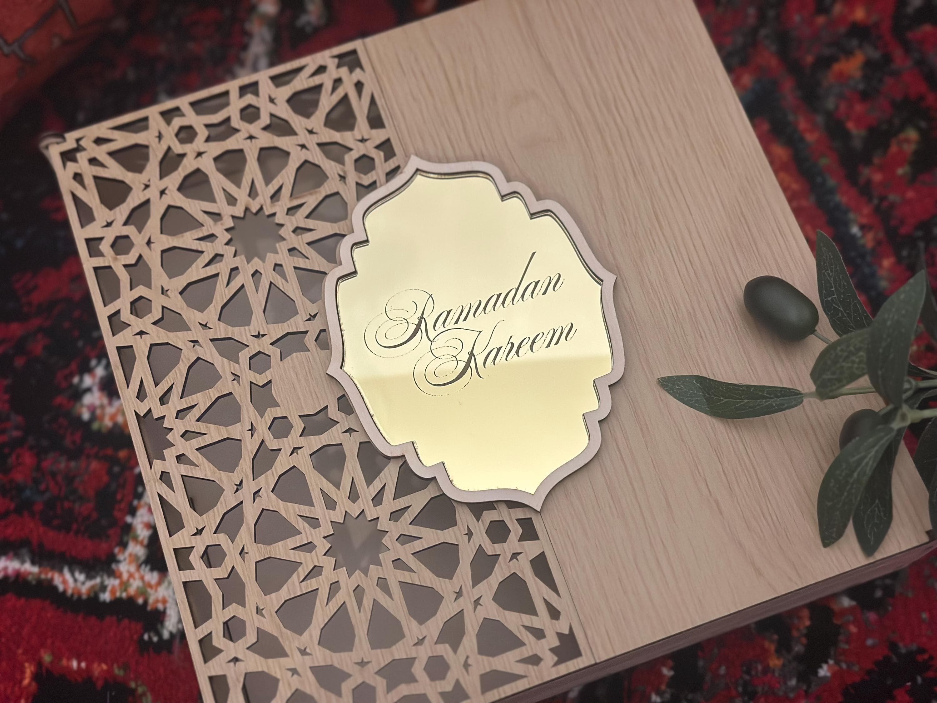 Ramadan Kareem Dates Box, Personalized Gift Box, Customized Gift Box, Eid Gift, Ramadan Gift