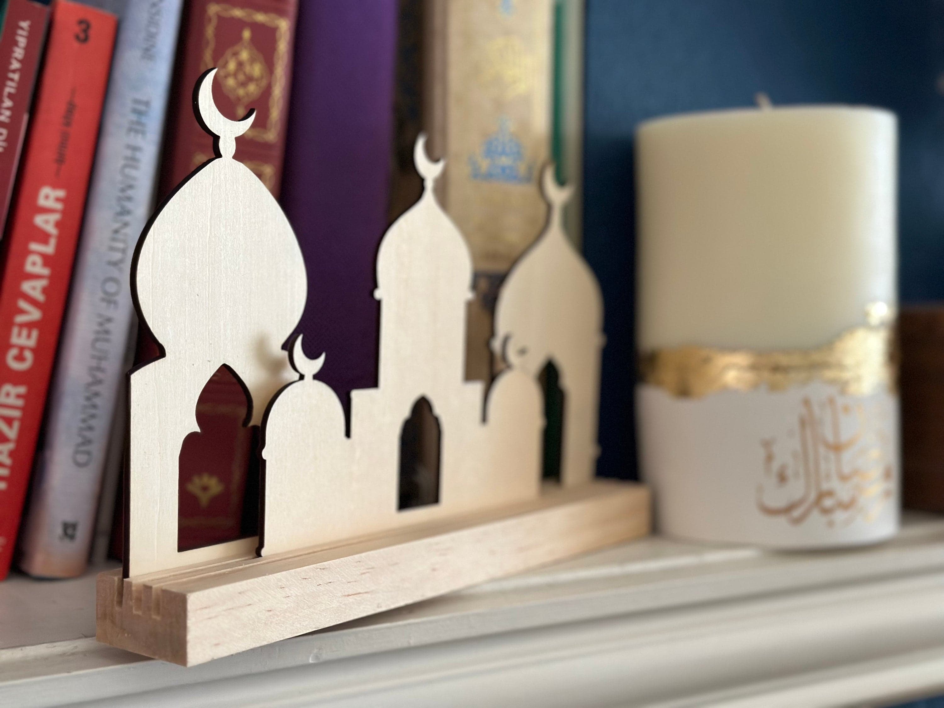 Ramadan Wooden sign, Ramadan decor, Islamic Decor, Eid Decor, Sign, Mosque decor, DIY Craft