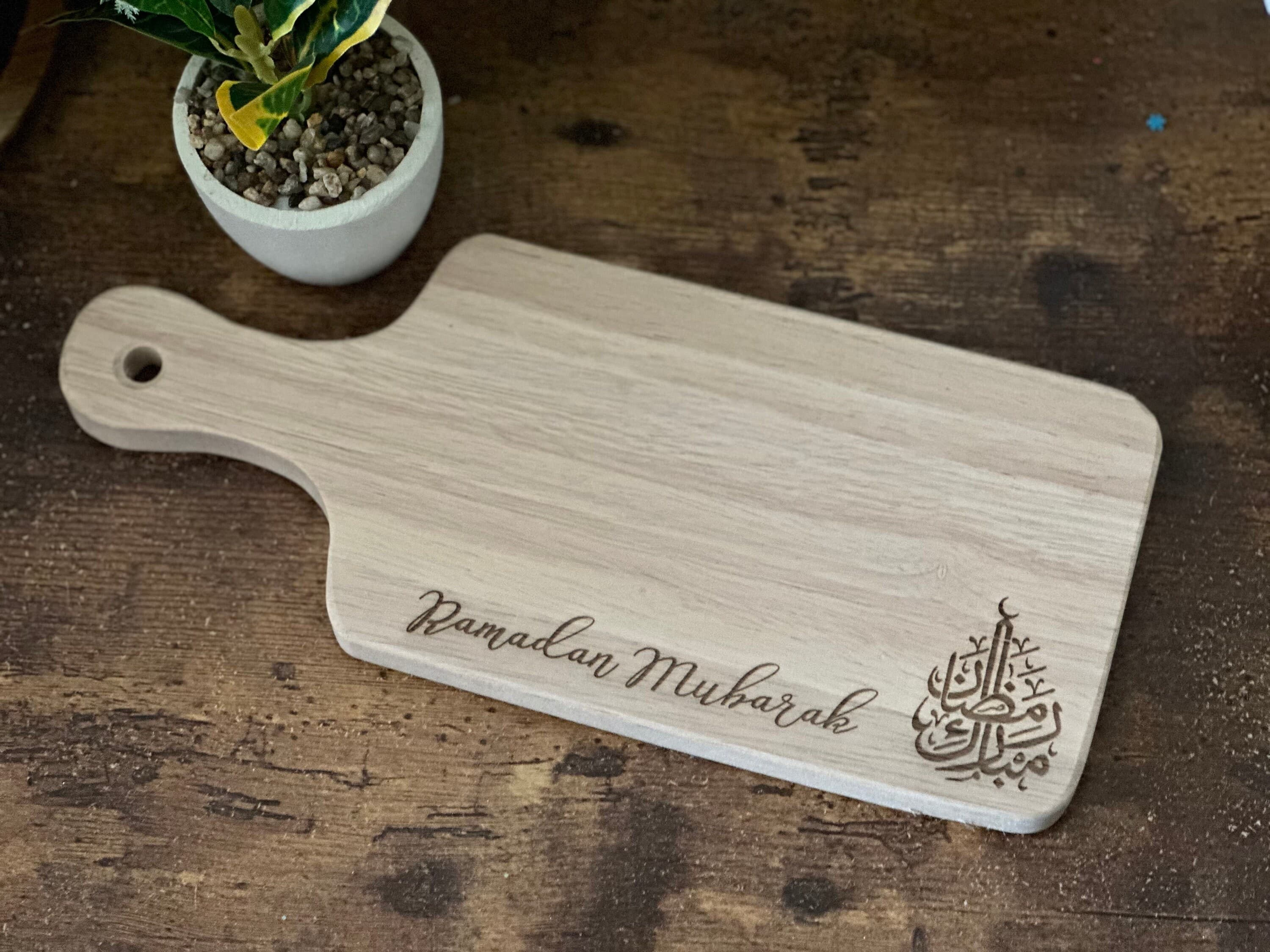 Ramadan Cheese Cutting Board, Ramadan Gift, Eid Gift, Ramadan Mubarak, Ramadan Kareem